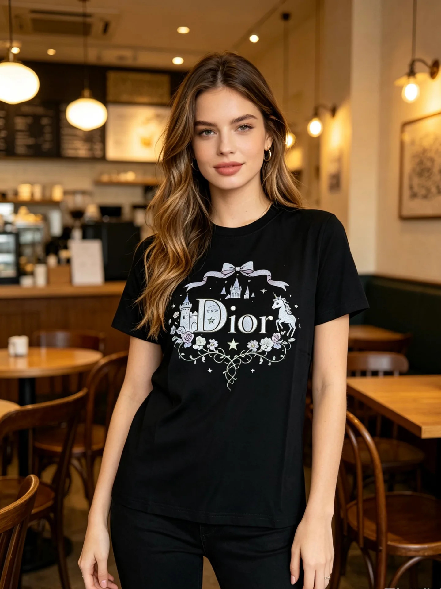 Футболки Женские Christian Dior 13076355