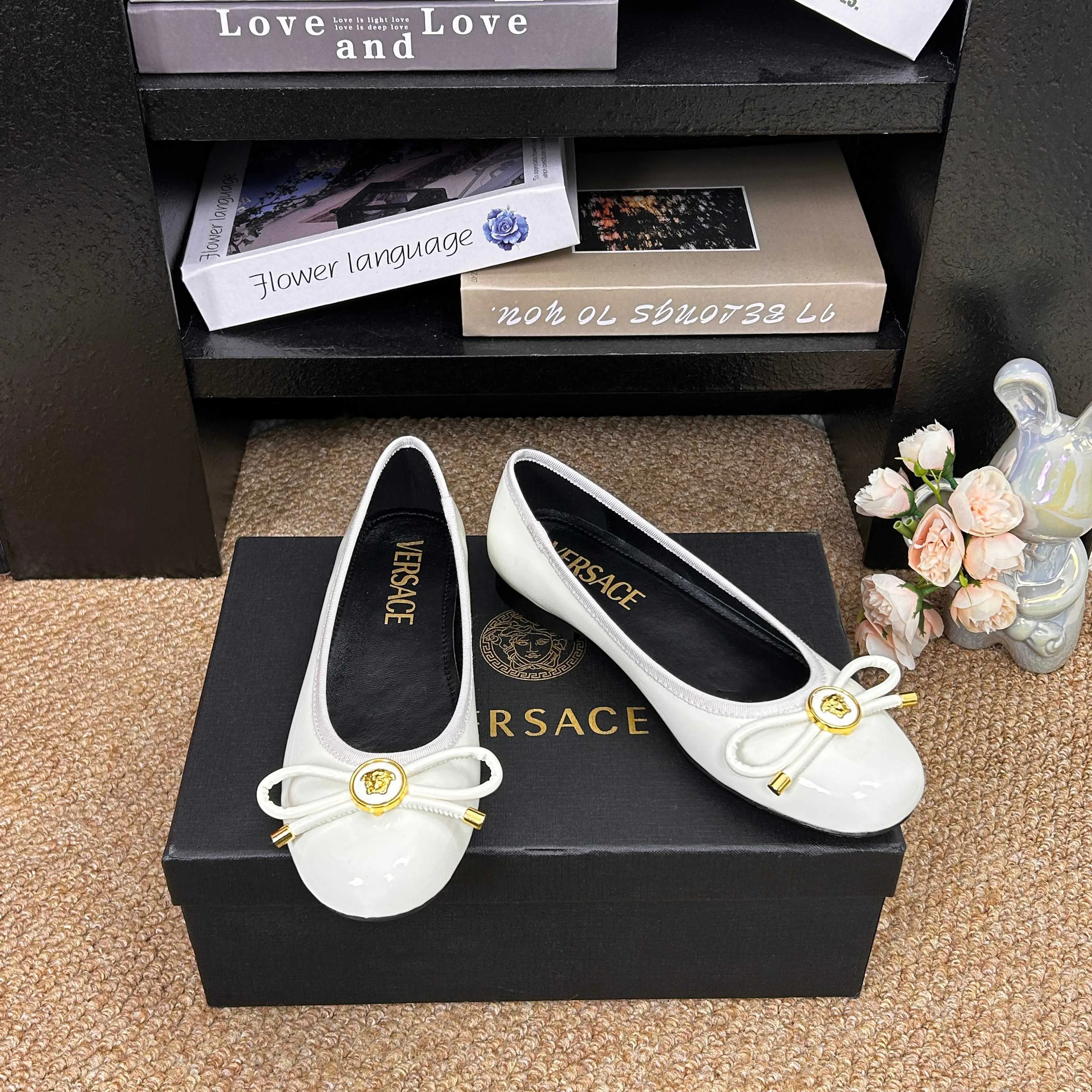 Балетки Женские Versace 9633250