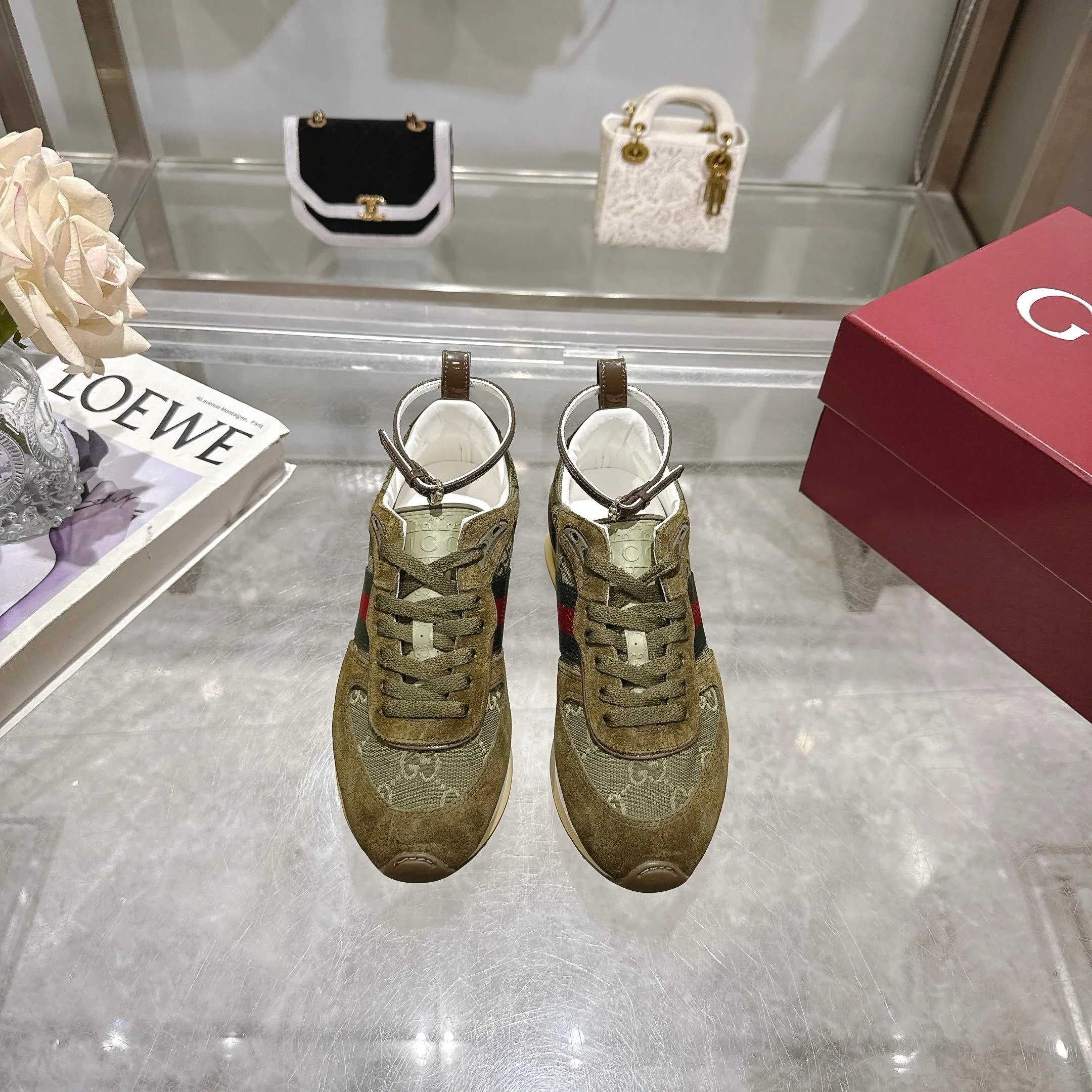 Кроссовки Женские Gucci 1259644