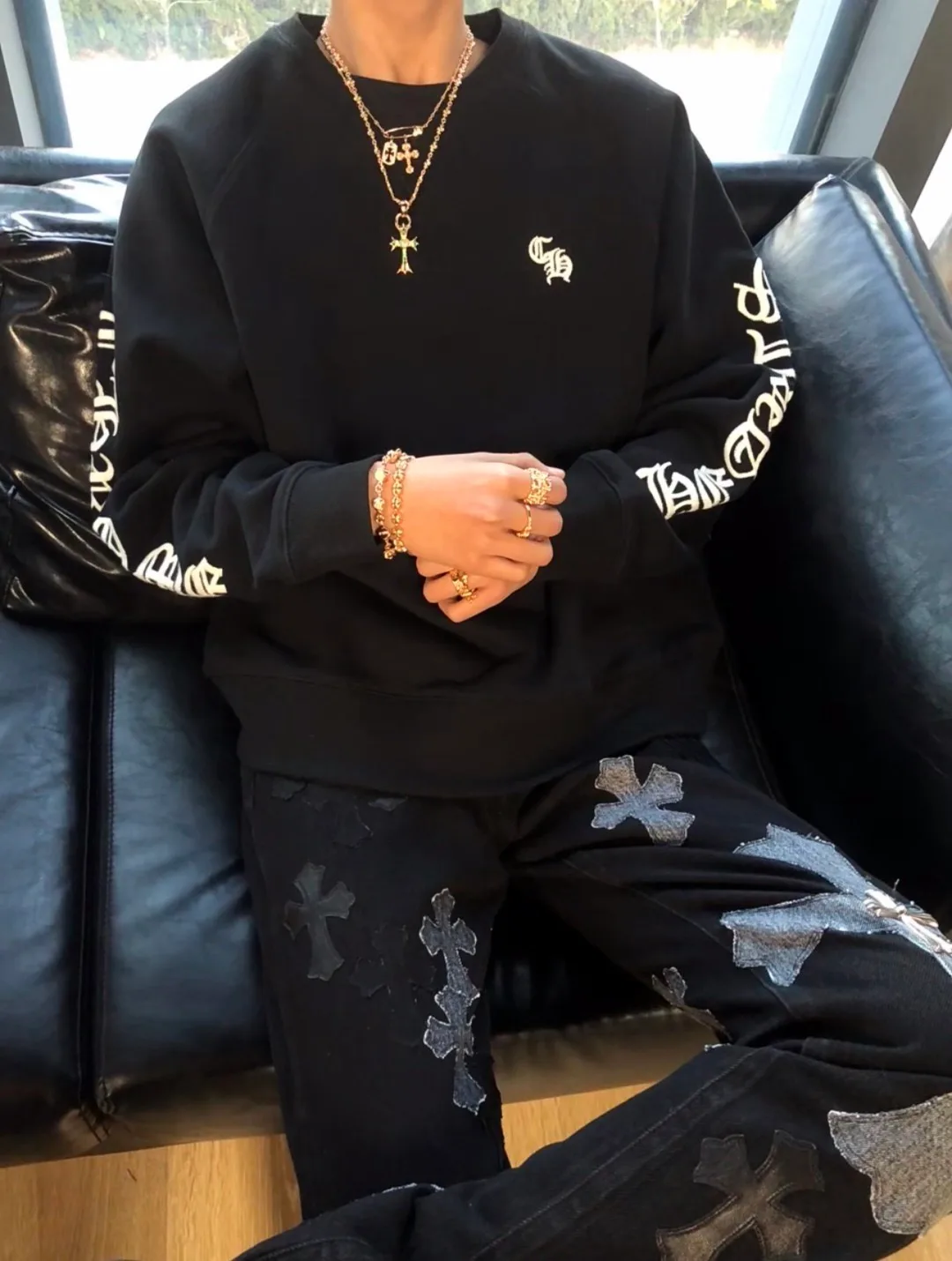 Свитшоты И Худи Женские Chrome Hearts 11188331