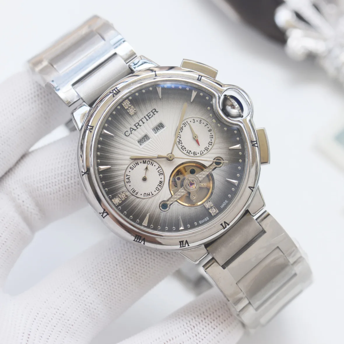 Часы Мужские Cartier 107474