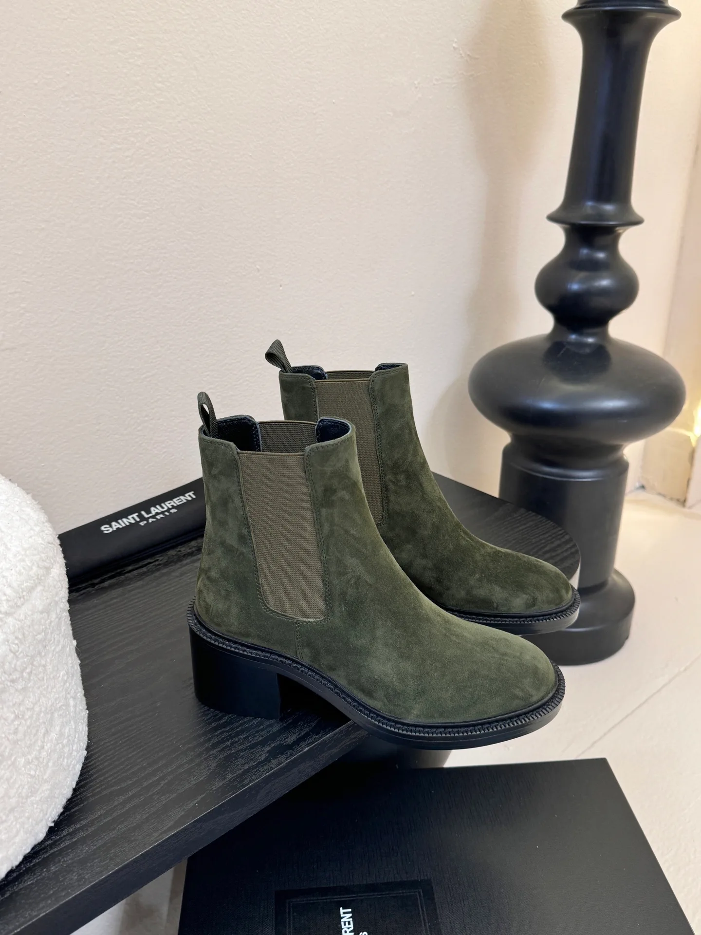 Ботинки Женские Saint Laurent 262199