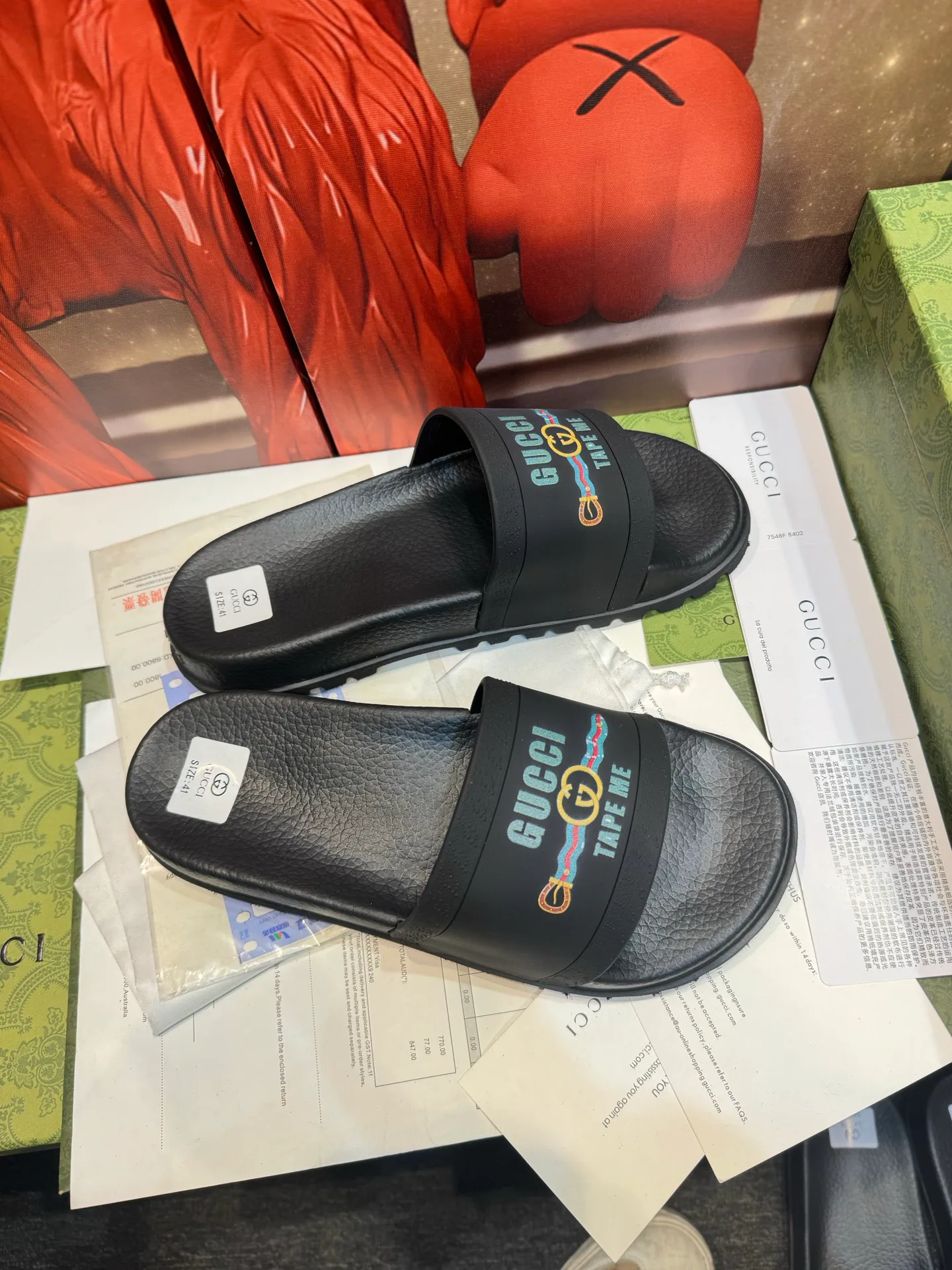 Шлепанцы Женские Gucci 10313904