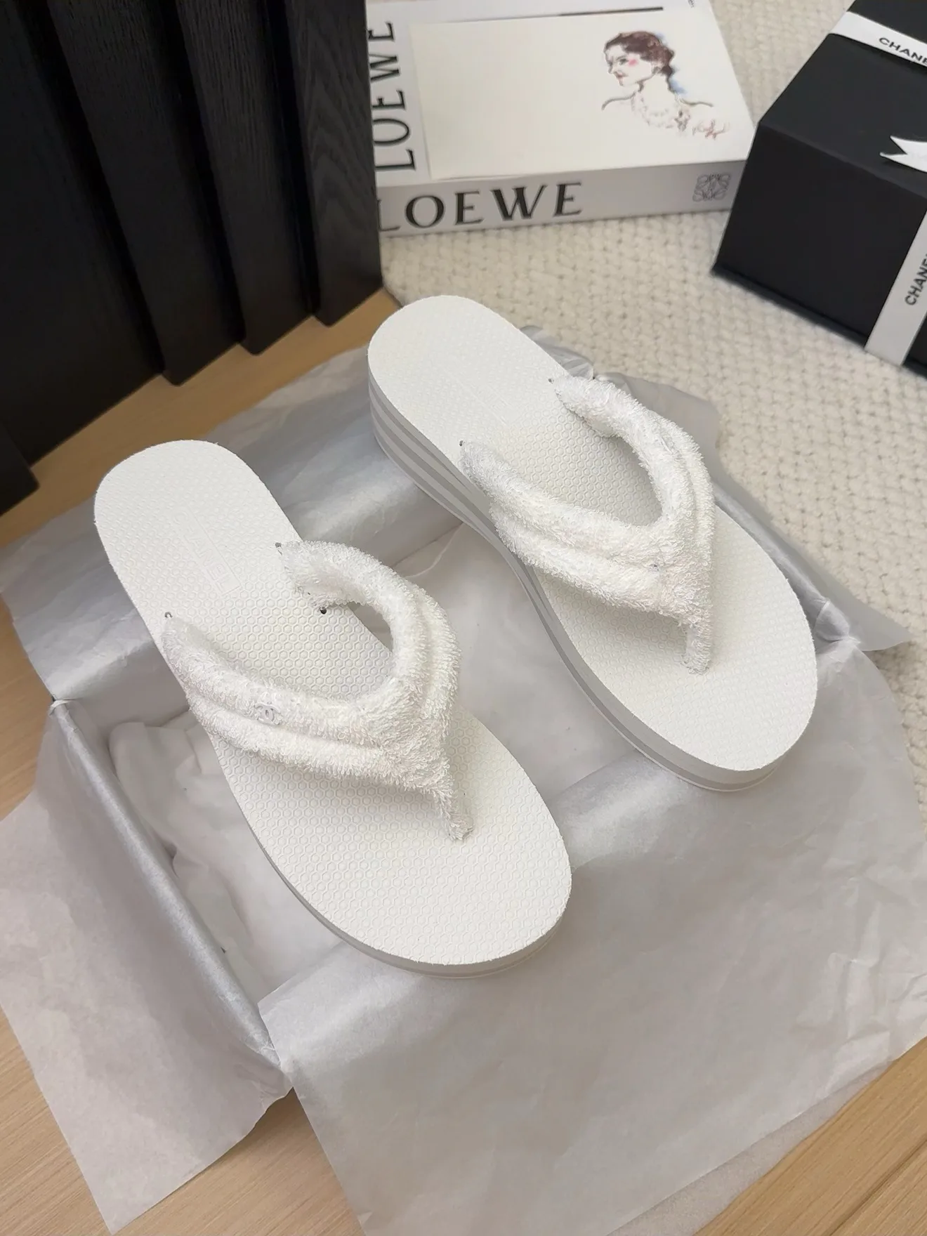 Шлепанцы Женские Chanel 28368