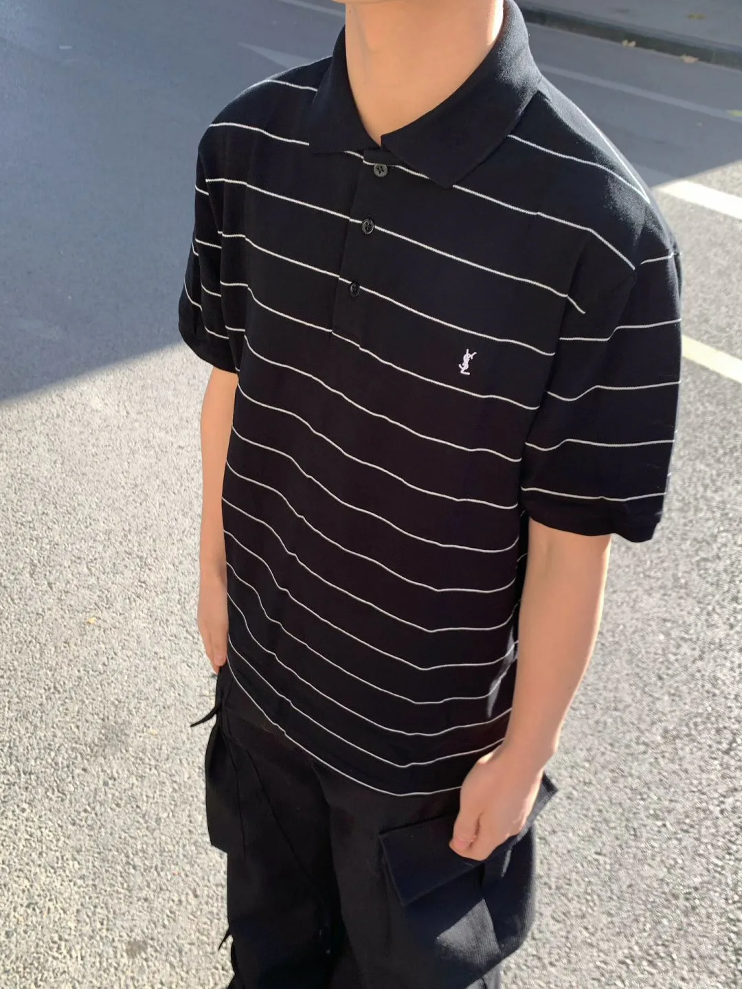 Футболки Мужские Saint Laurent 1265359