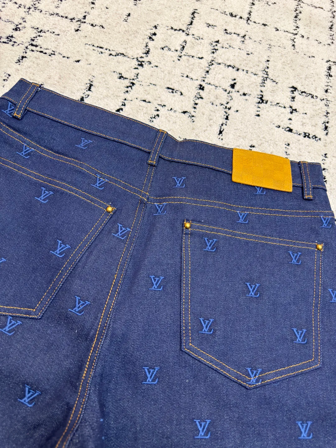 Джинсы Мужские Louis Vuitton 7018636