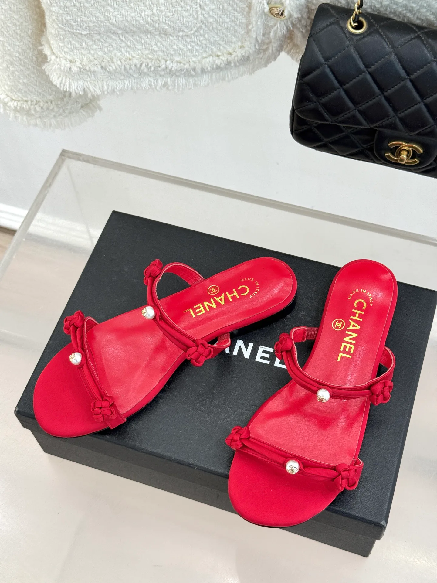 Босоножки Женские Chanel 11414453