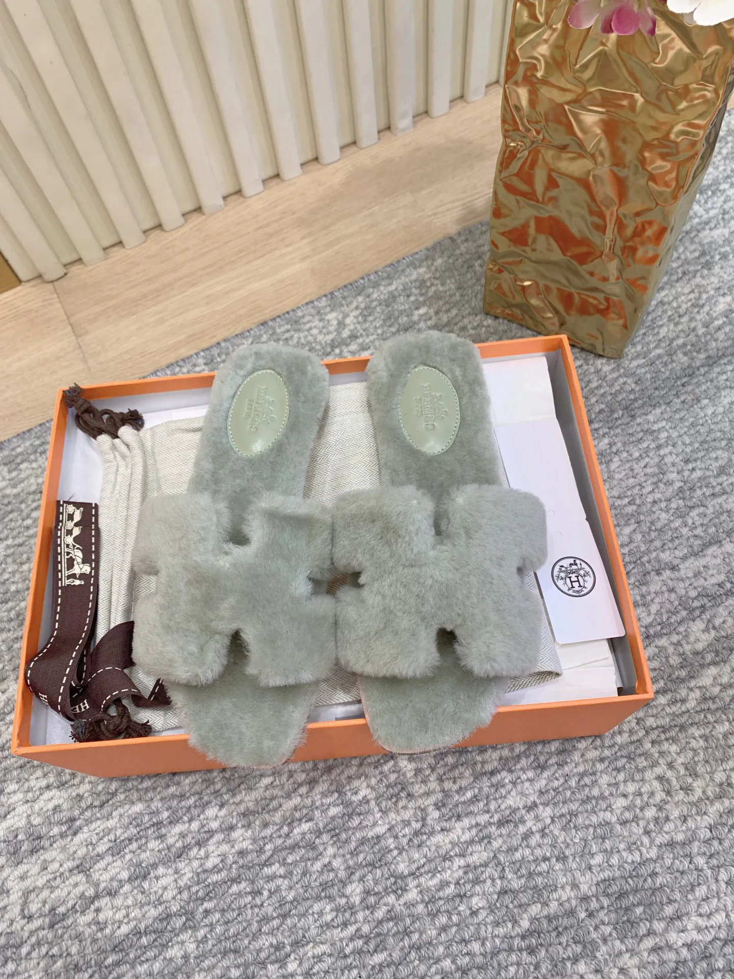 Тапочки Женские Hermes 2211650
