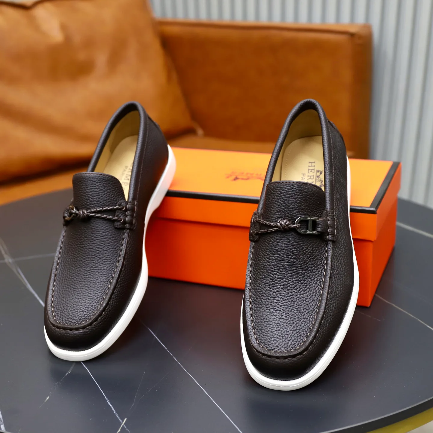Лоферы И Туфли Мужские Hermes 18103084