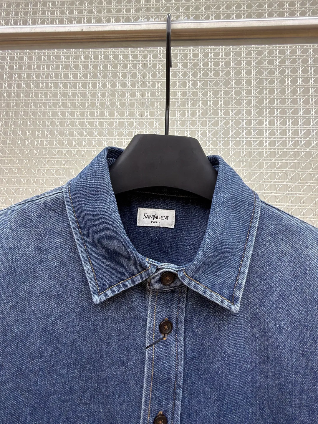 Рубашки Мужские Saint Laurent 18359994
