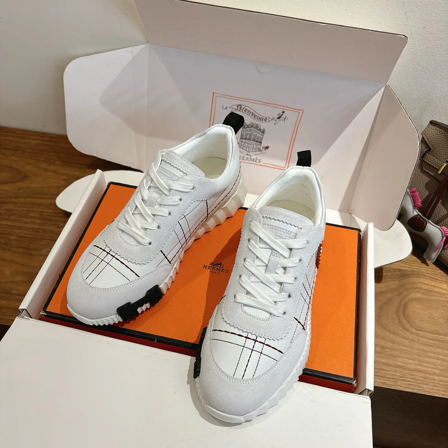 Кроссовки Женские Hermes 18729880