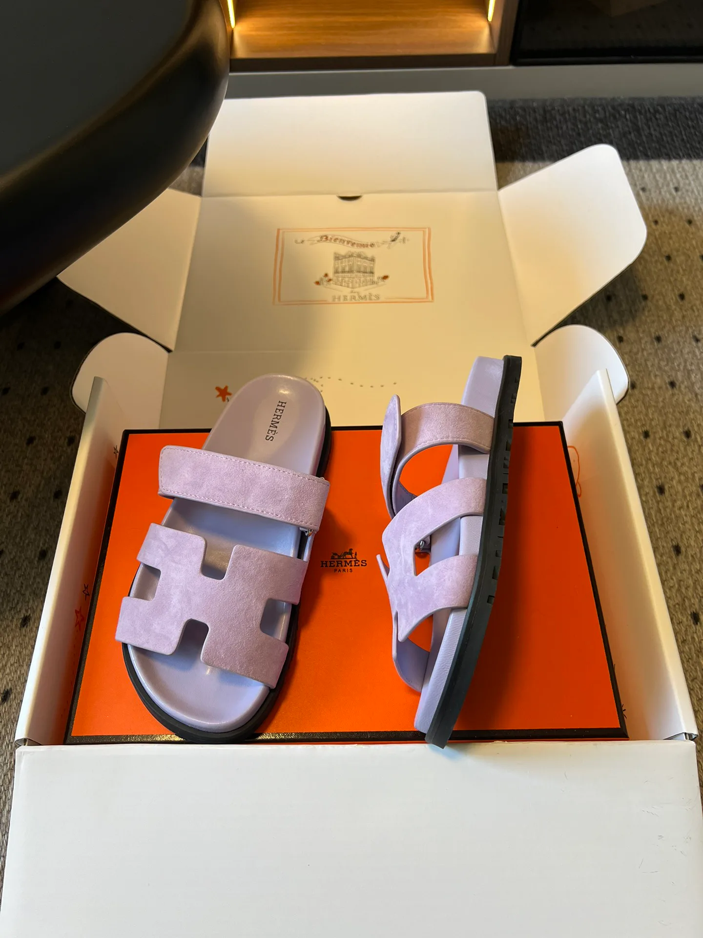 Шлепанцы Женские Hermes 12777607