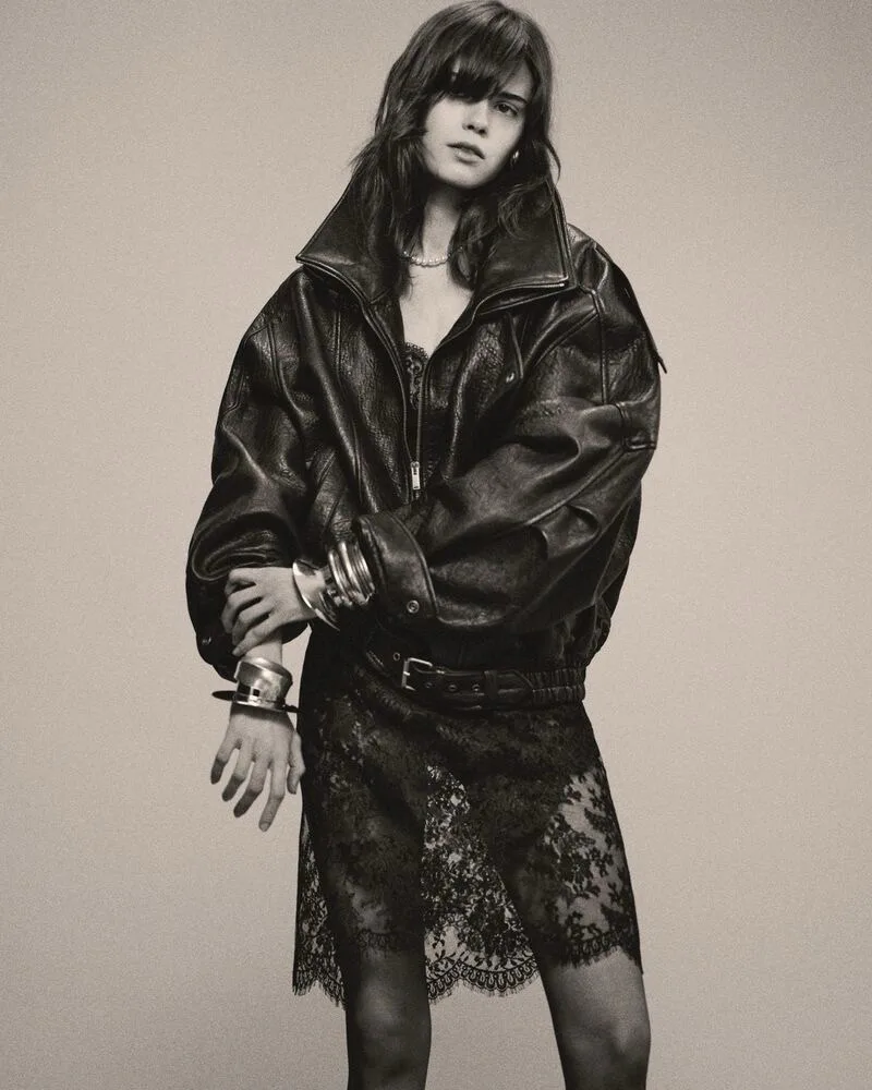 Кожаные Куртки И Дублёнки Женские Saint Laurent 11882390