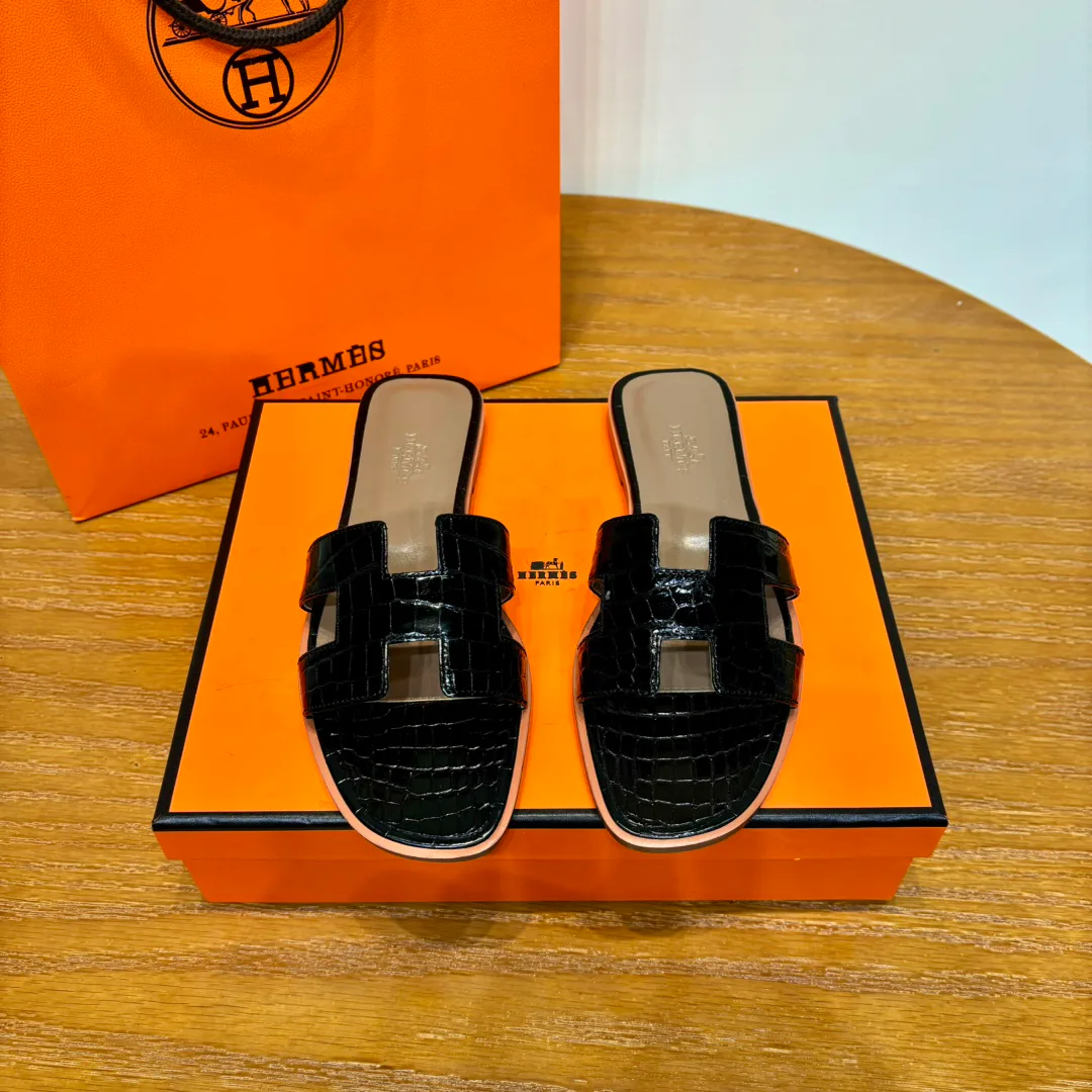 Шлепанцы Женские Hermes 4504077