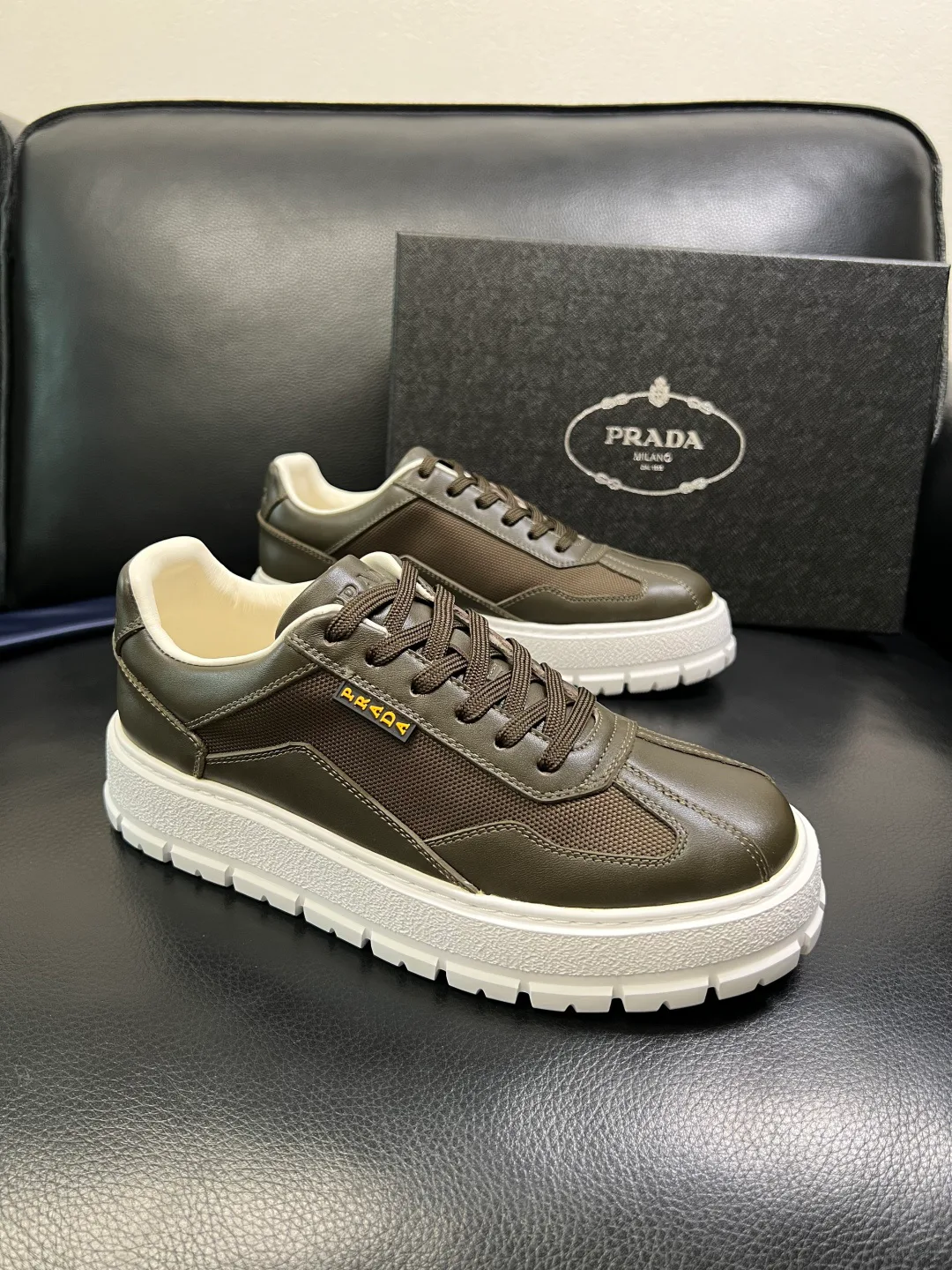 Кеды Мужские Prada 368995