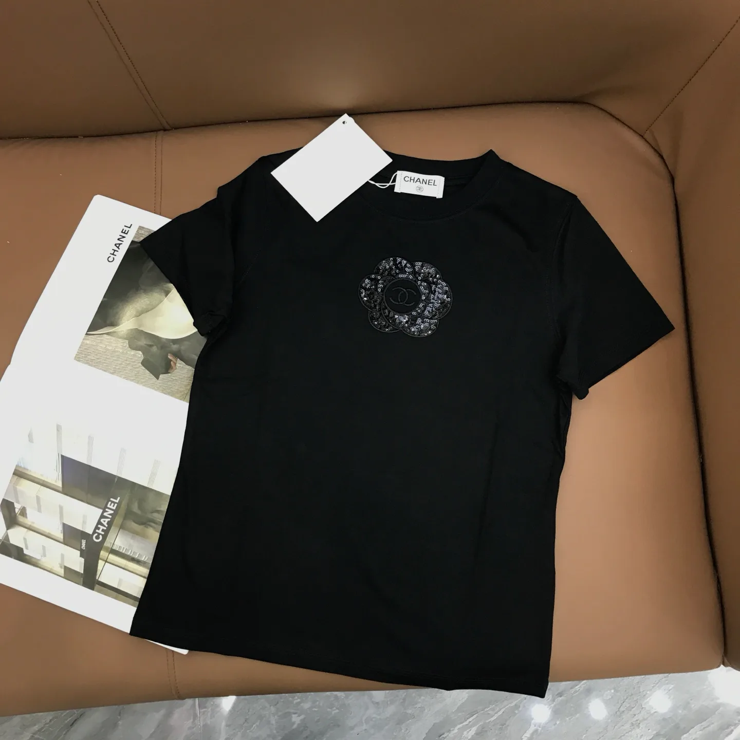 Футболки Женские Chanel 1263030