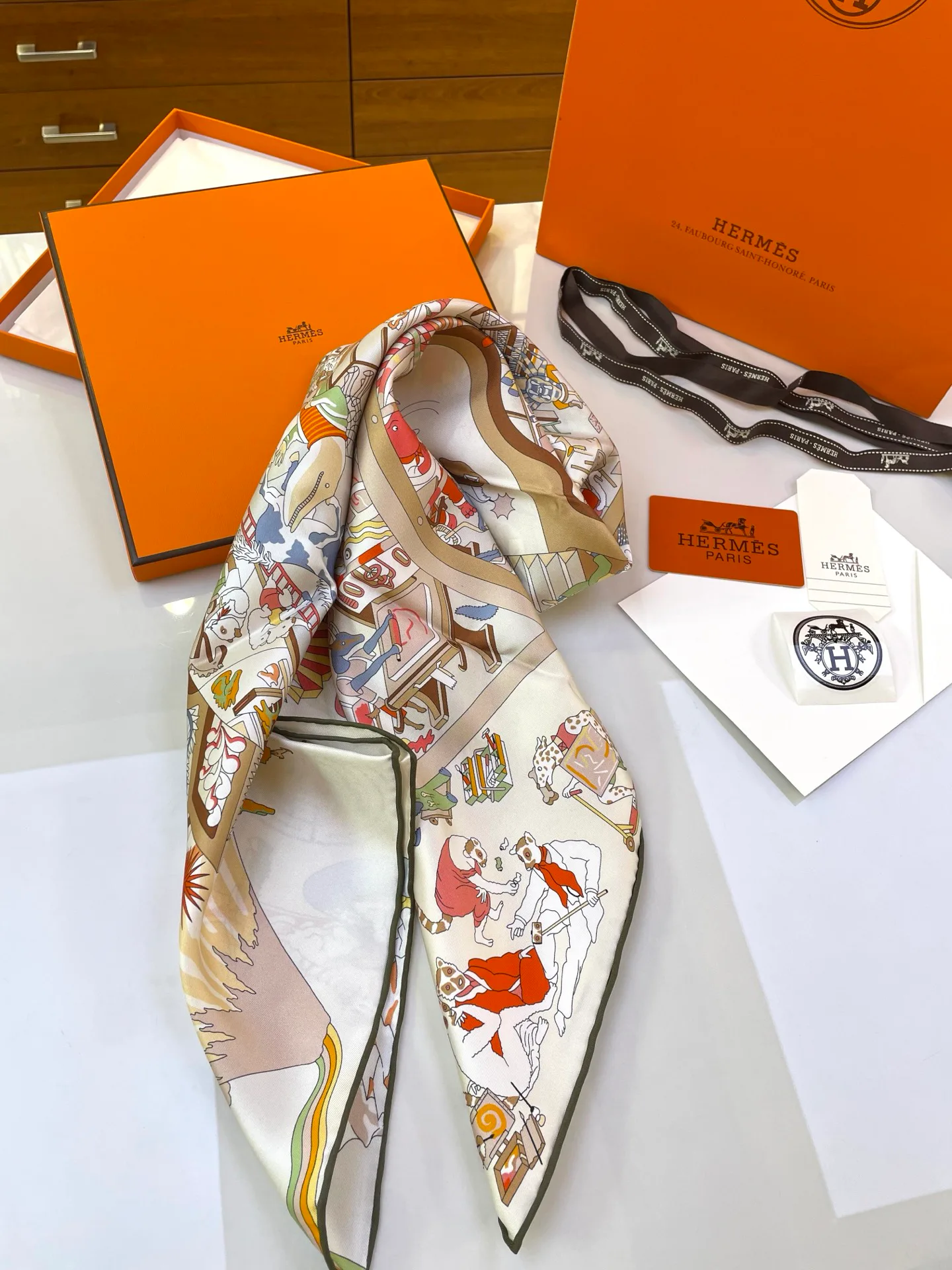 Шарфы Hermes 1309730