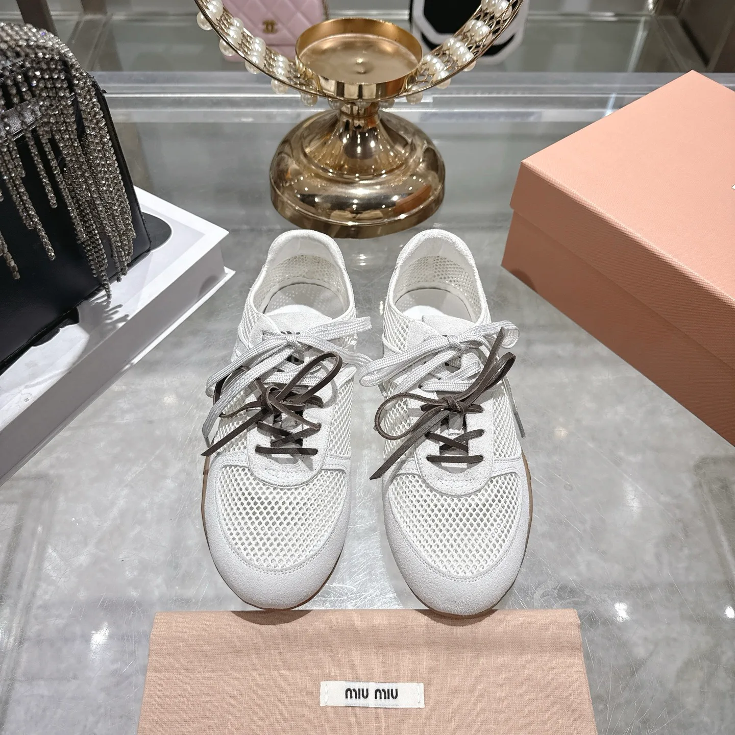 Кроссовки Женские Miu Miu 4549617