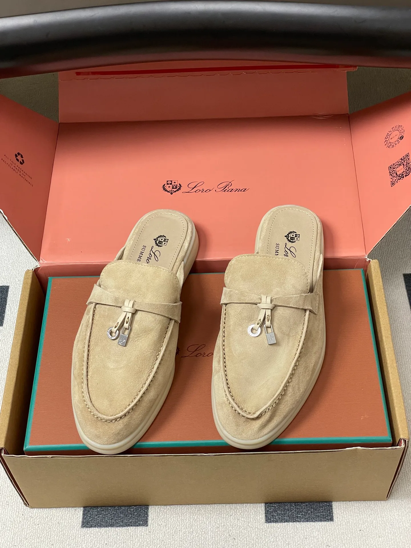 Мюли И Сабо Женские Loro Piana 13343862