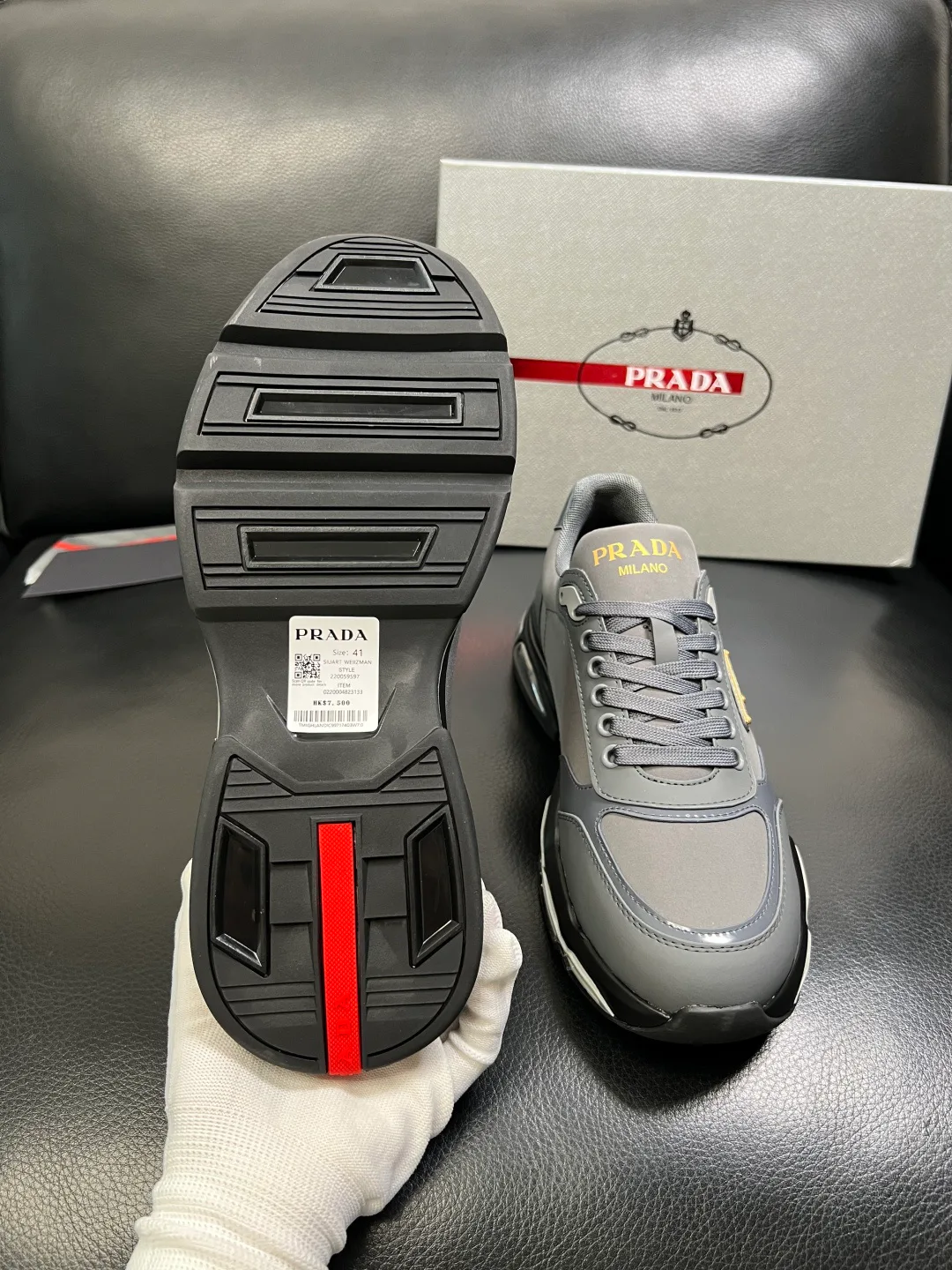 Кроссовки Мужские Prada 982787