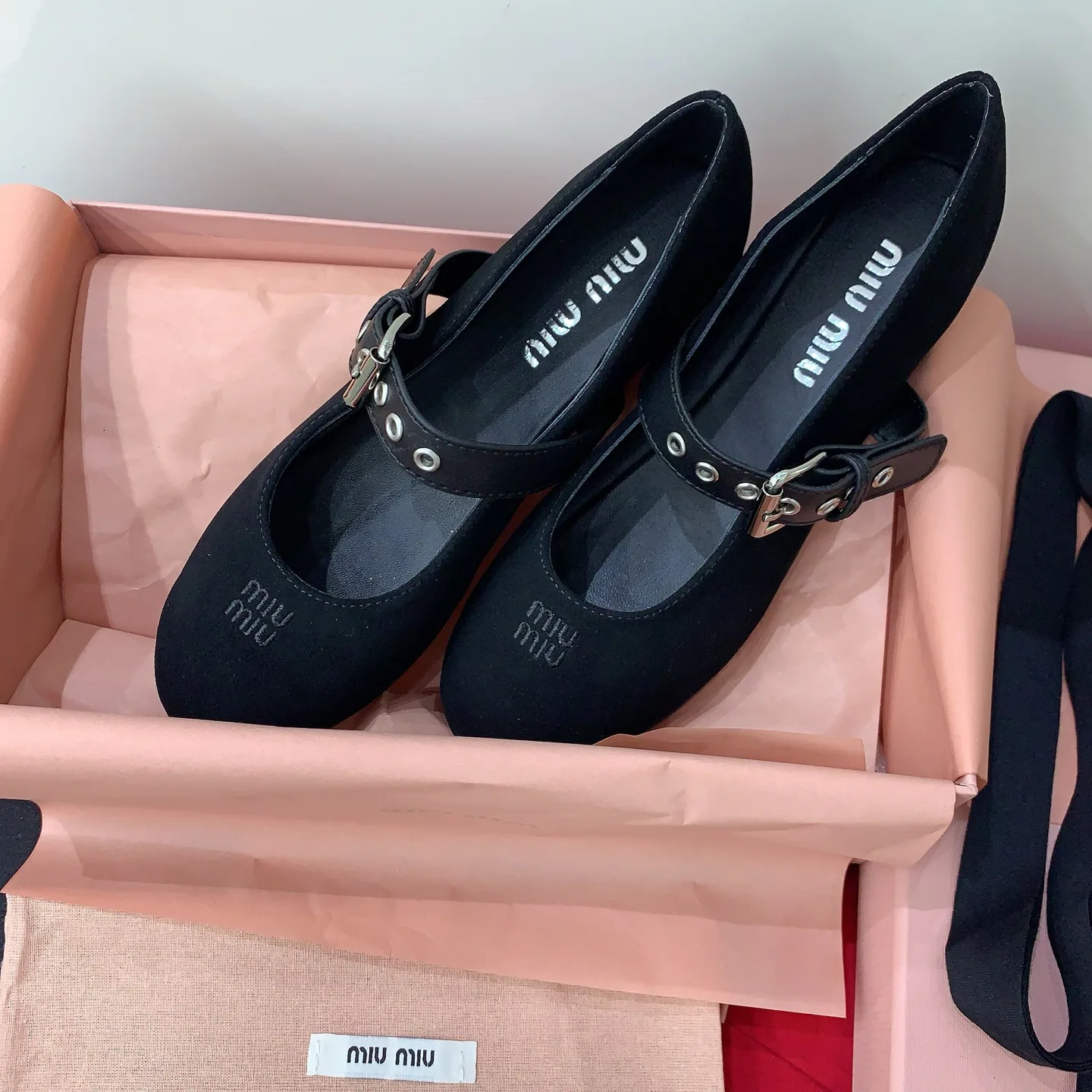 Балетки Женские Miu Miu 12696593