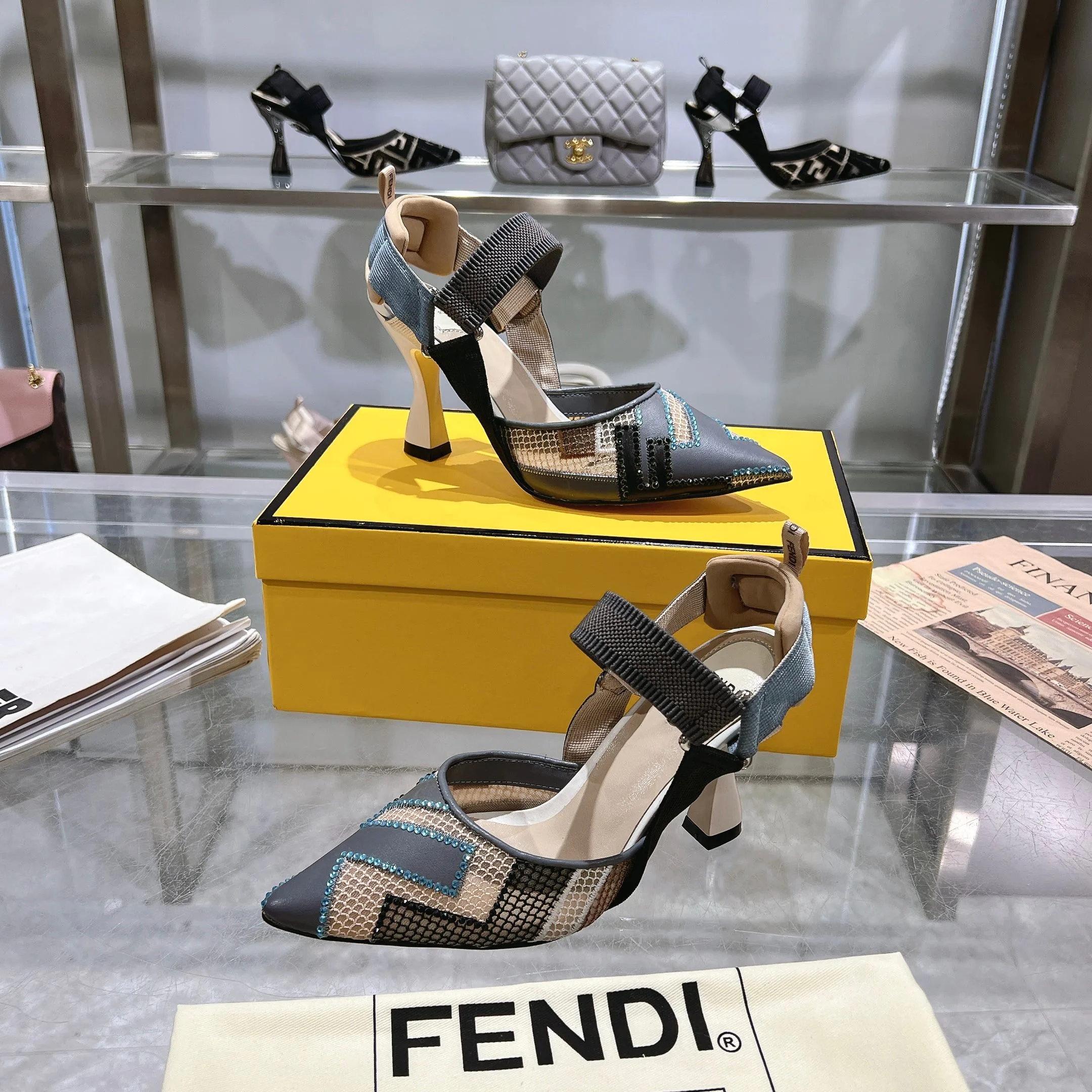 Туфли Женские Fendi 10436