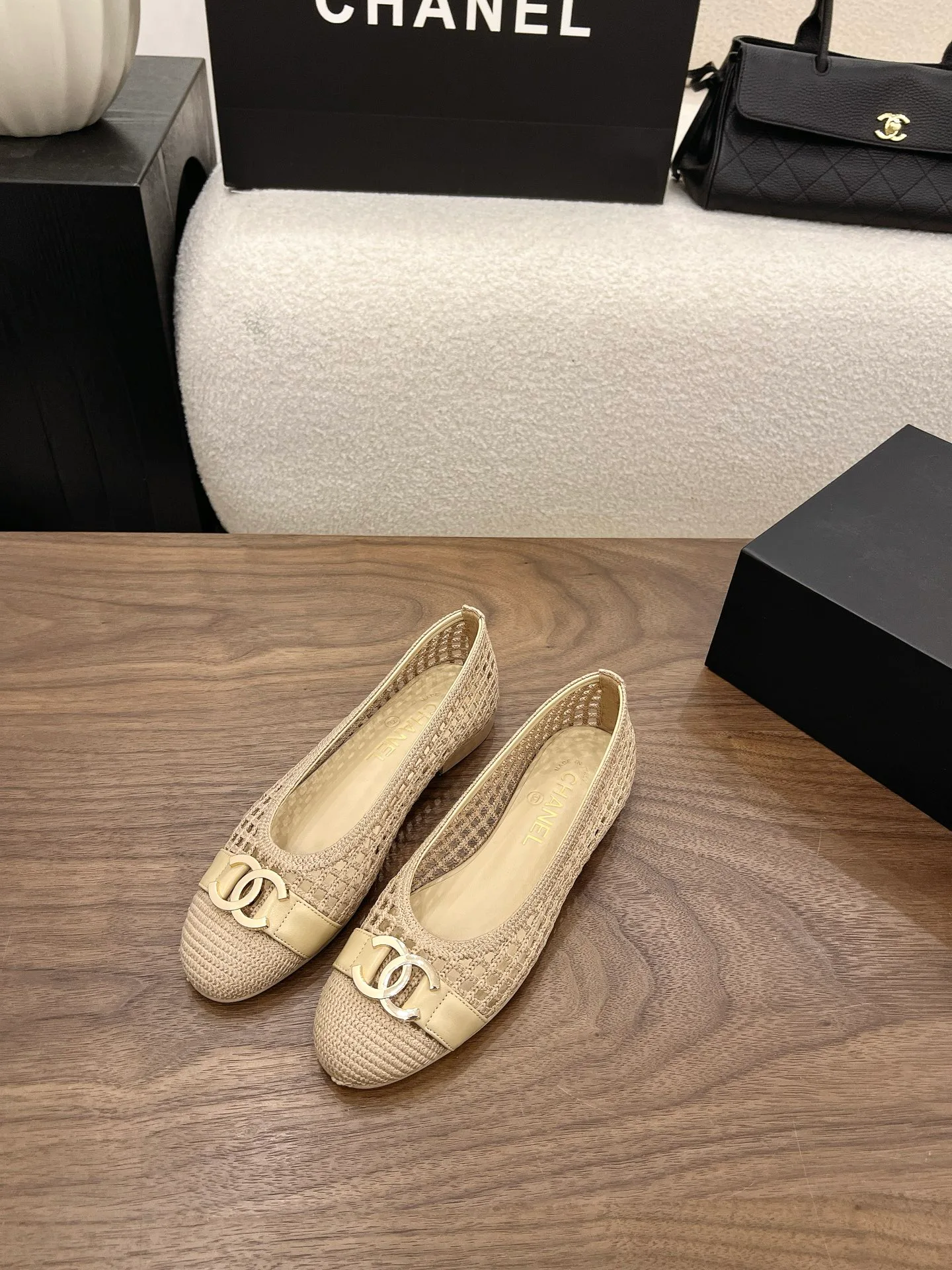 Балетки Женские Chanel 17342667
