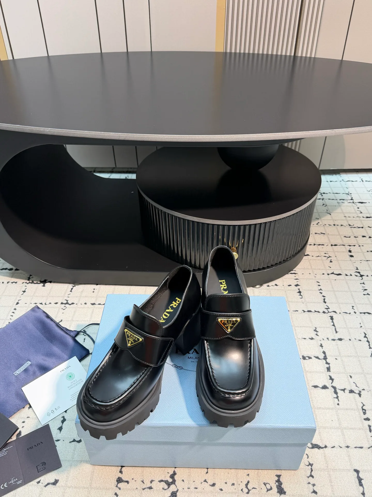Лоферы И Мокасины Женские Prada 19706509