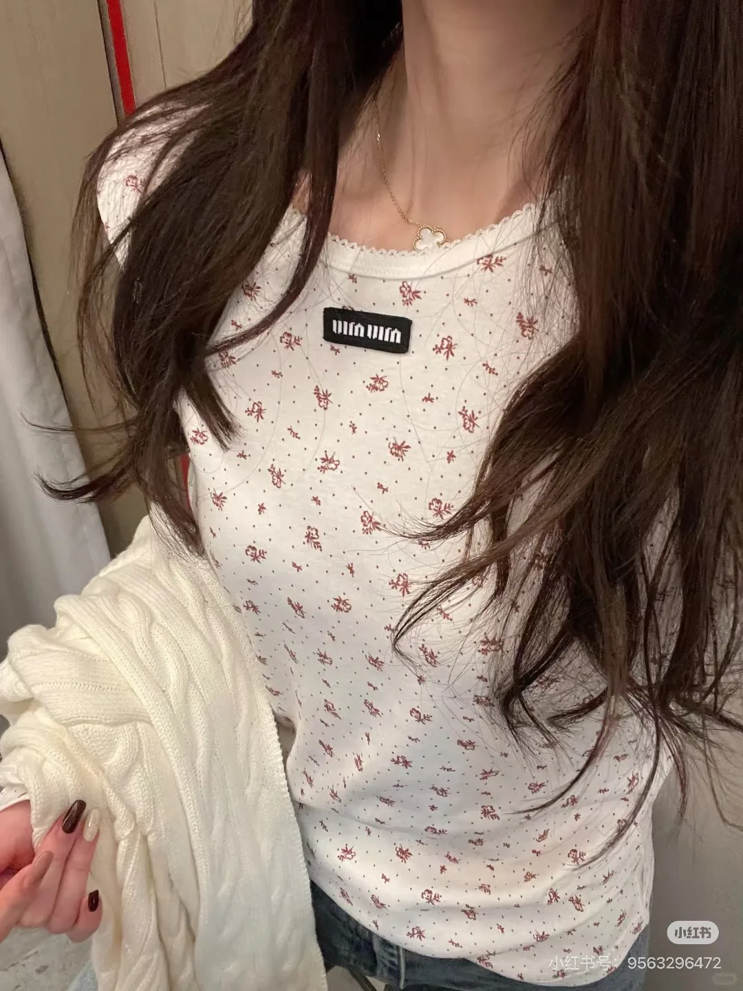 Лонгсливы Женские Miu Miu 11665954