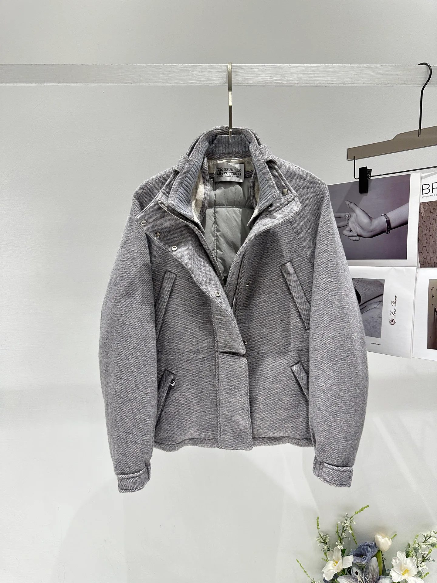 Куртки И Пуховики Женские Brunello Cucinelli 1272967