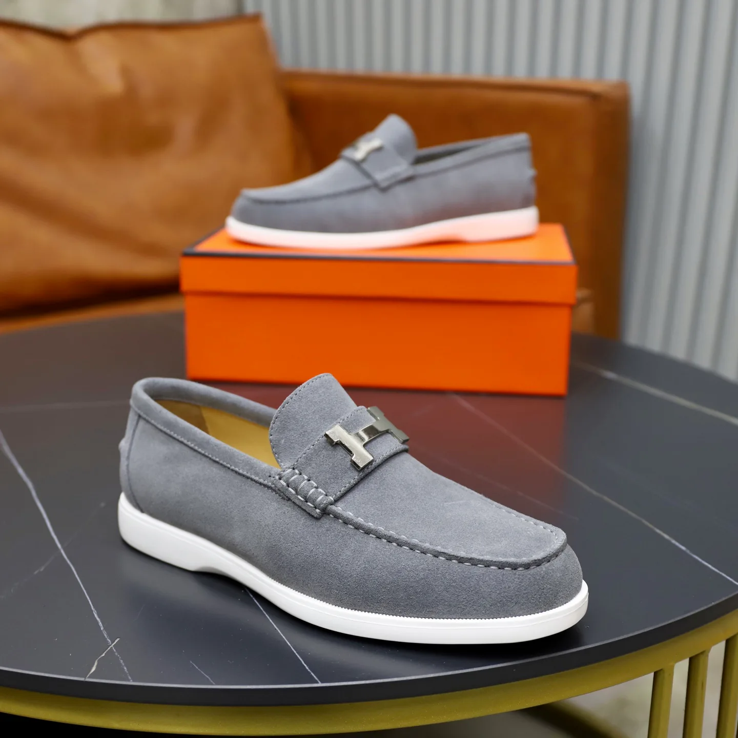 Лоферы И Туфли Мужские Hermes 18103090