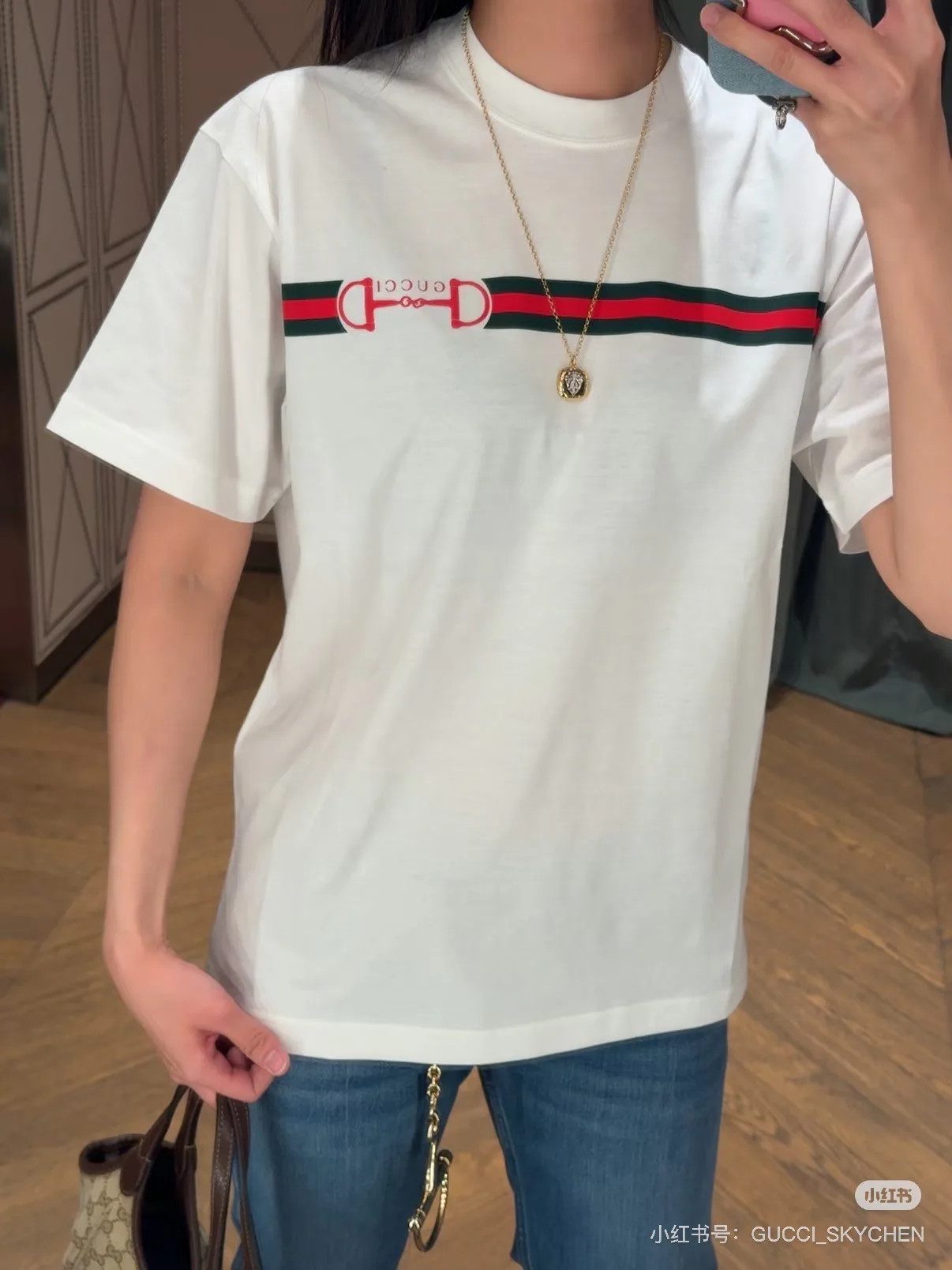 Футболки Женские Gucci 5047403