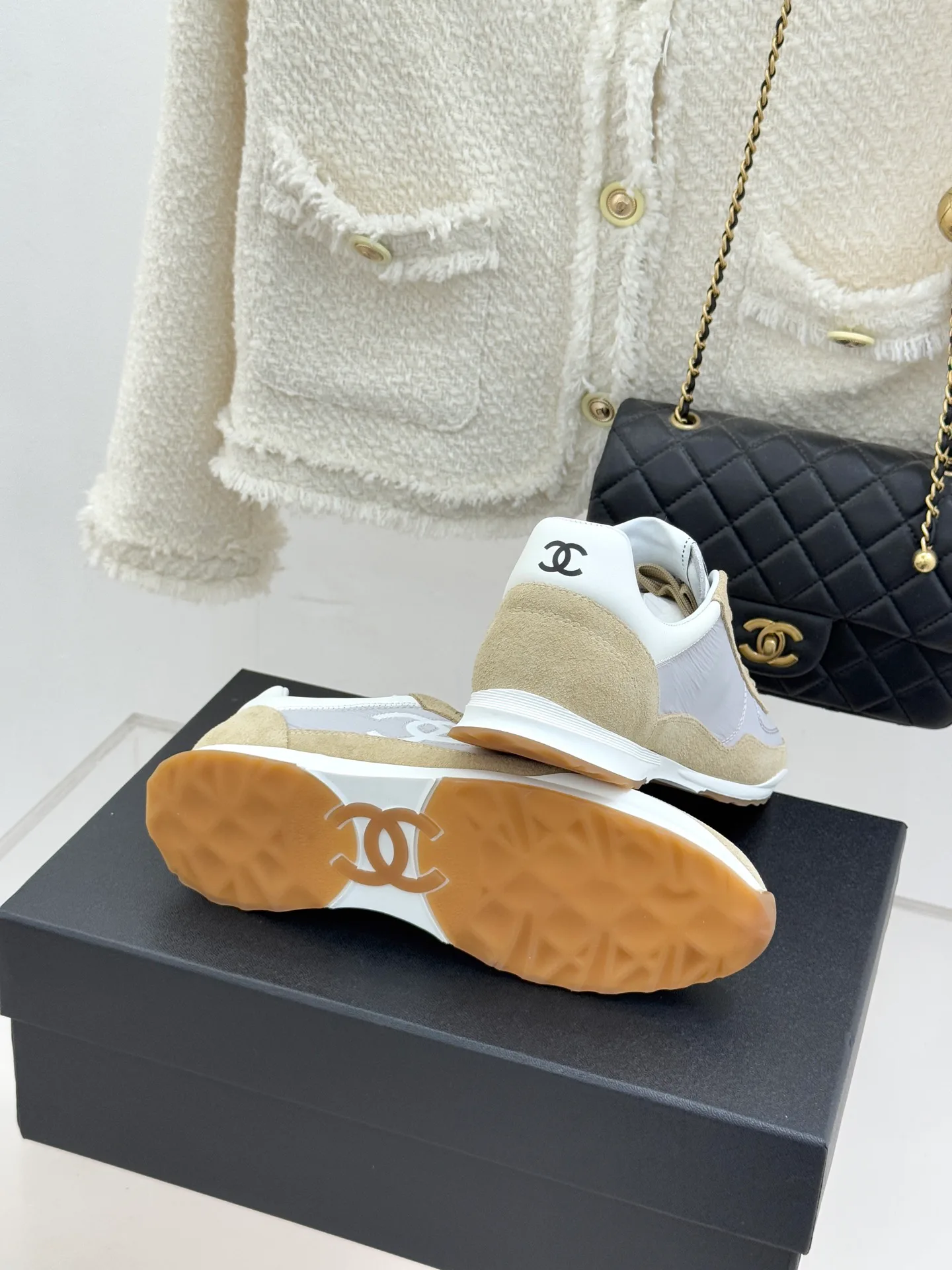 Кроссовки Женские Saint Laurent 4909496