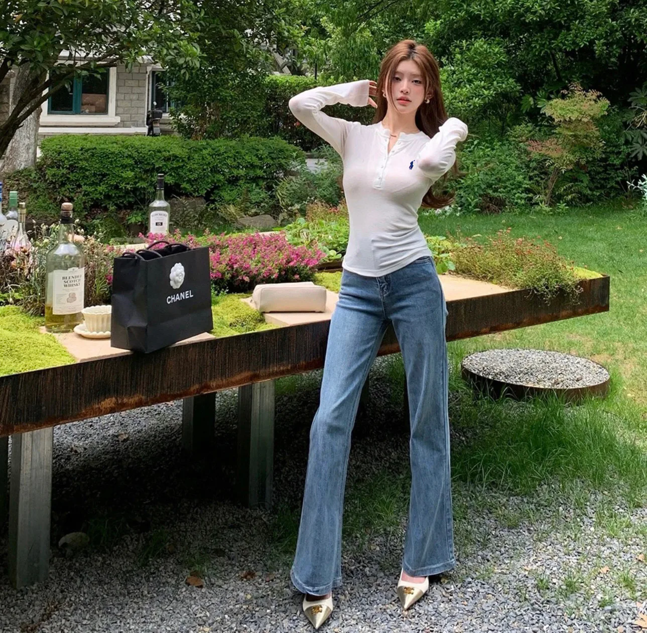 Лонгсливы Женские Ralph Lauren 85503