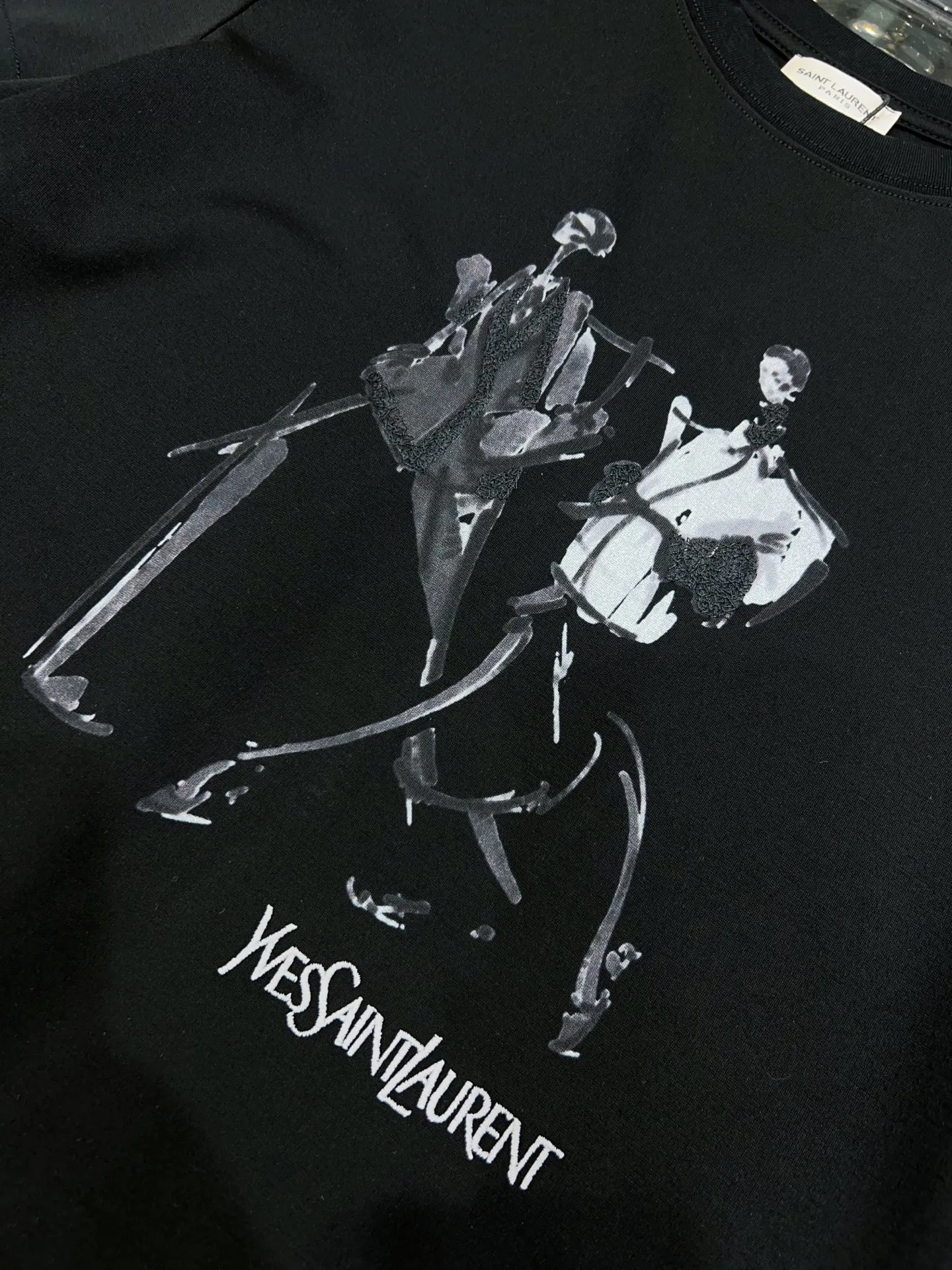 Футболки Женские Saint Laurent 13319720