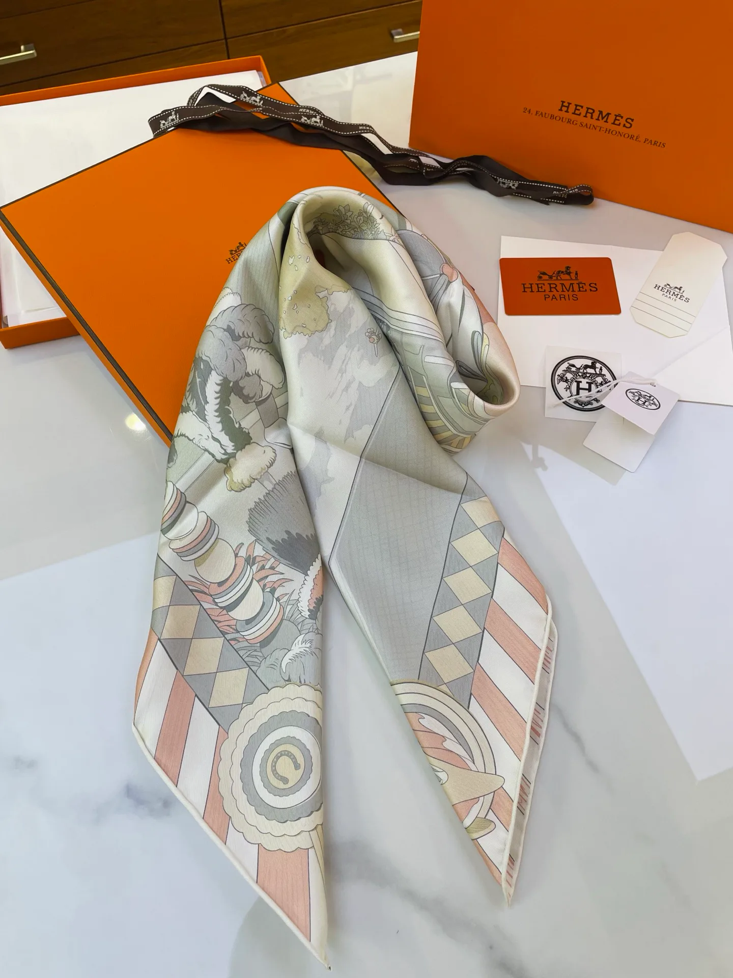 Платки Hermes 5042839