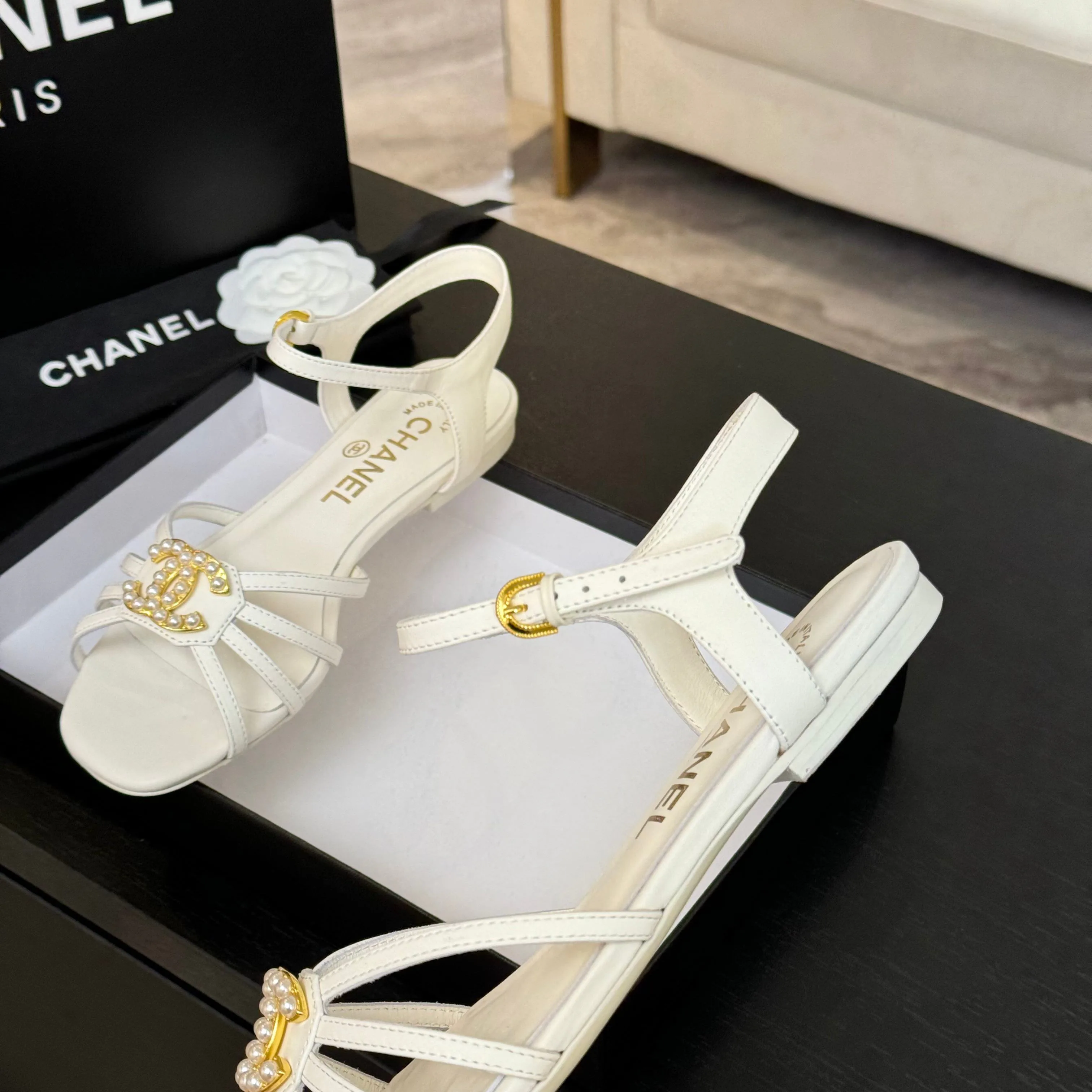 Босоножки Женские Chanel 14106