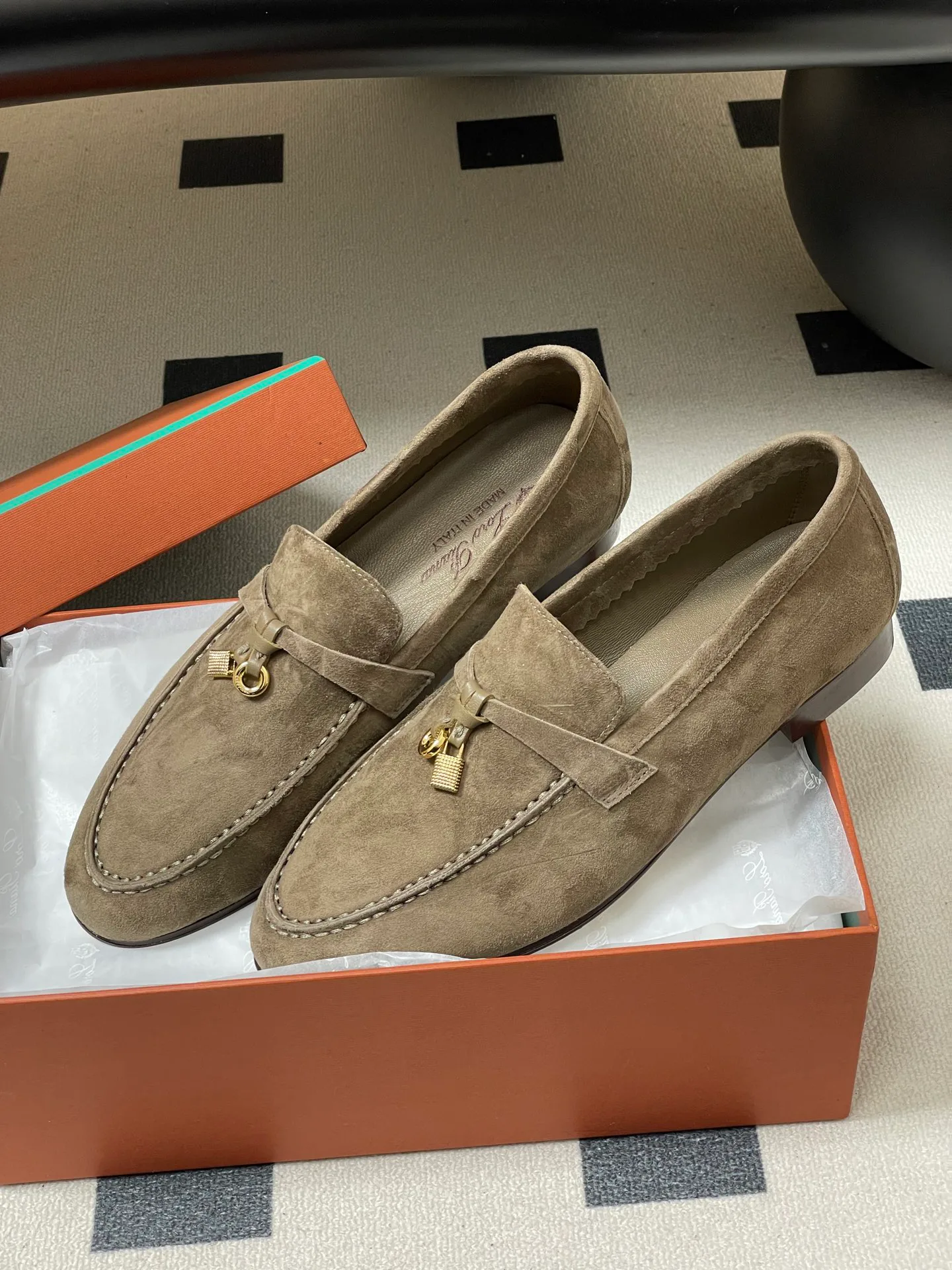 Лоферы И Мокасины Женские Loro Piana 1392736
