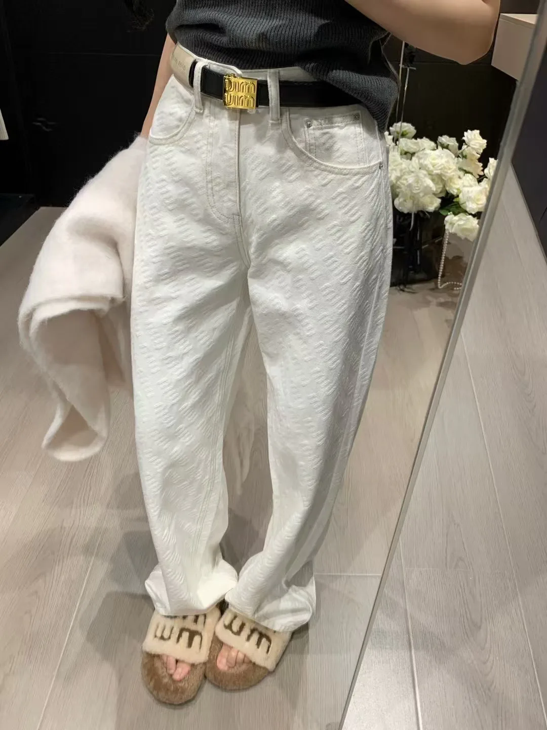 Джинсы Женские Miu Miu 26640