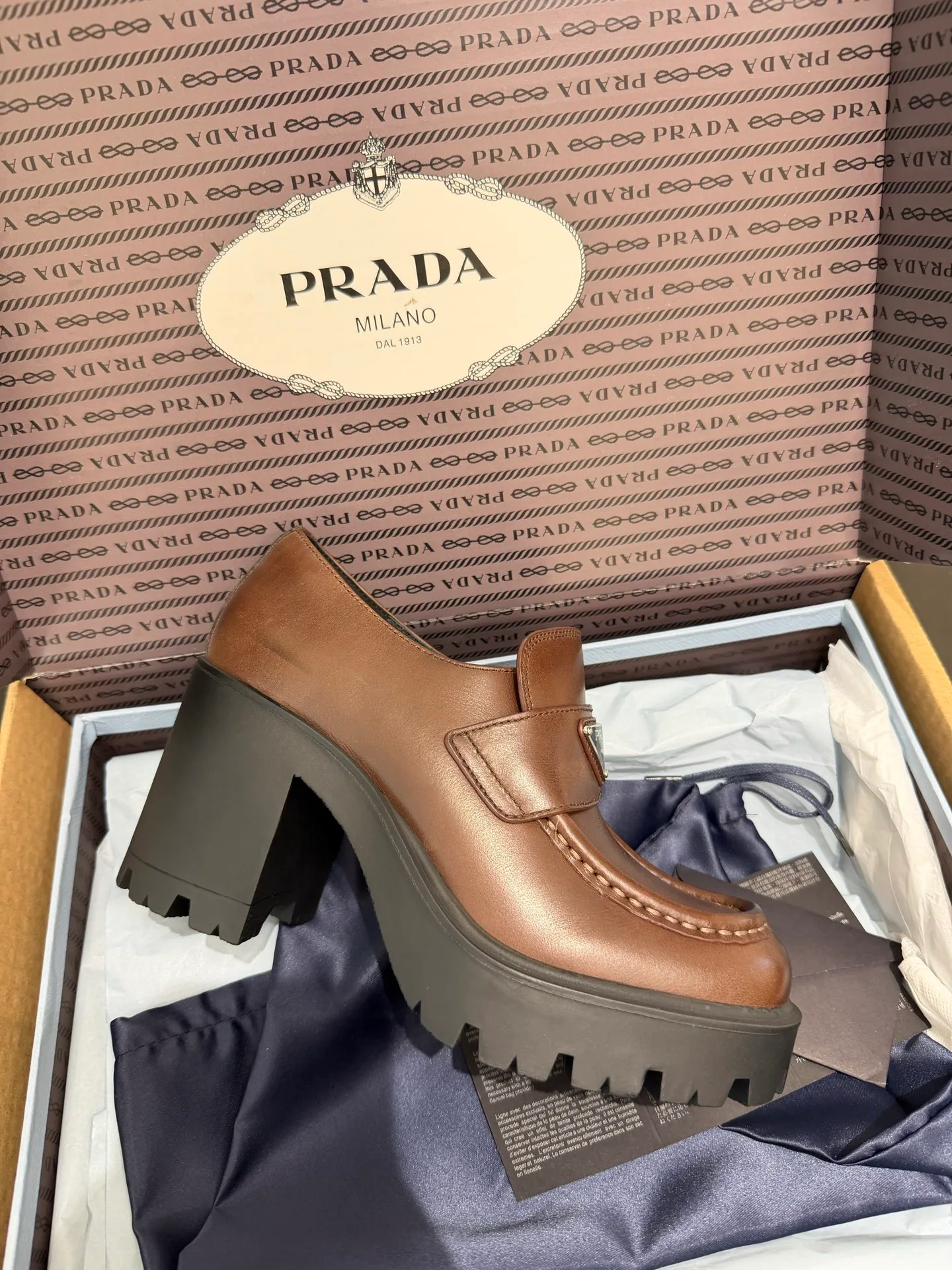 Лоферы И Мокасины Женские Prada 20141020