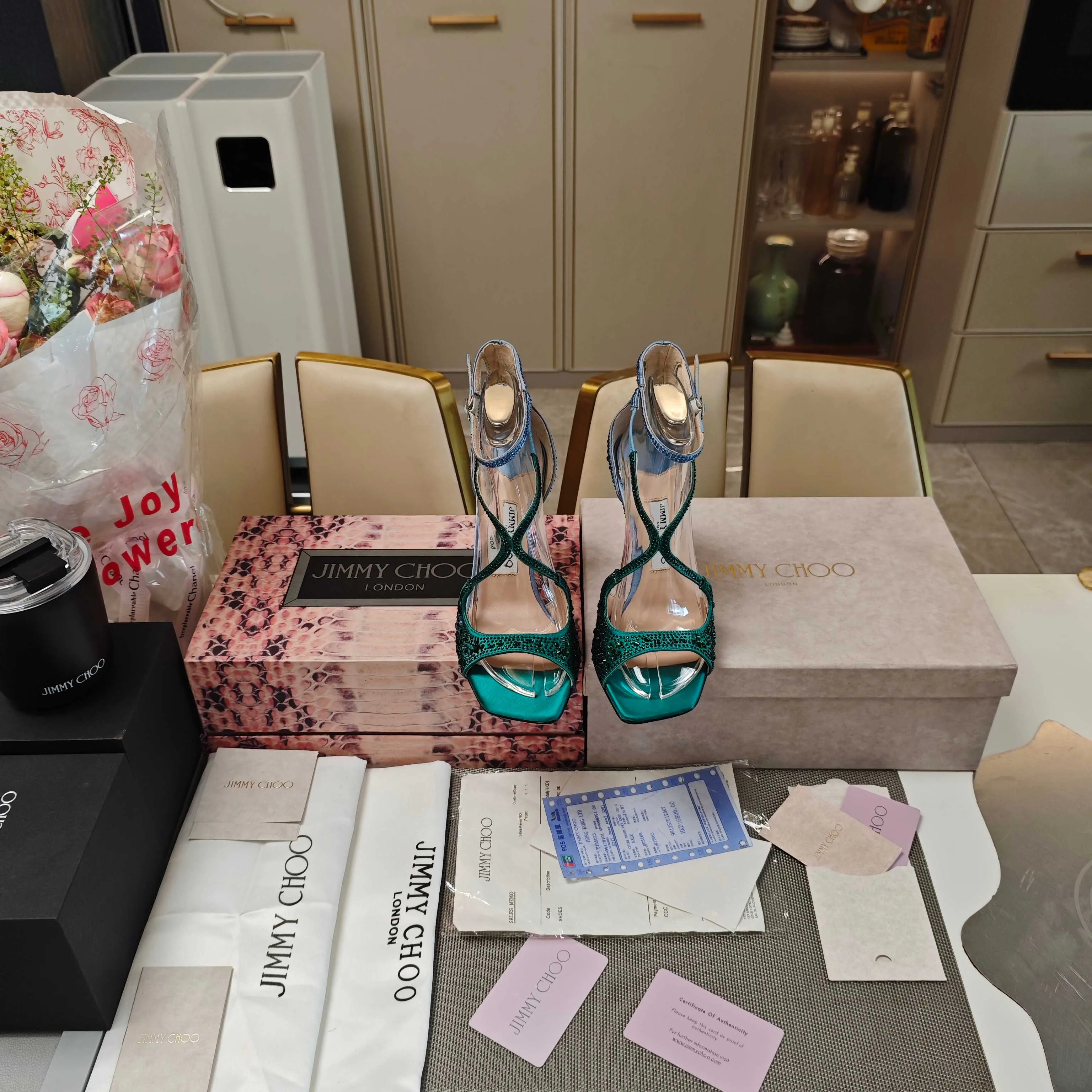 Босоножки Женские Jimmy Choo 17910283