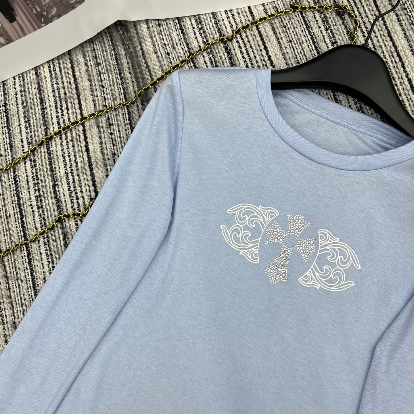 Лонгсливы Женские Chrome Hearts 1212615