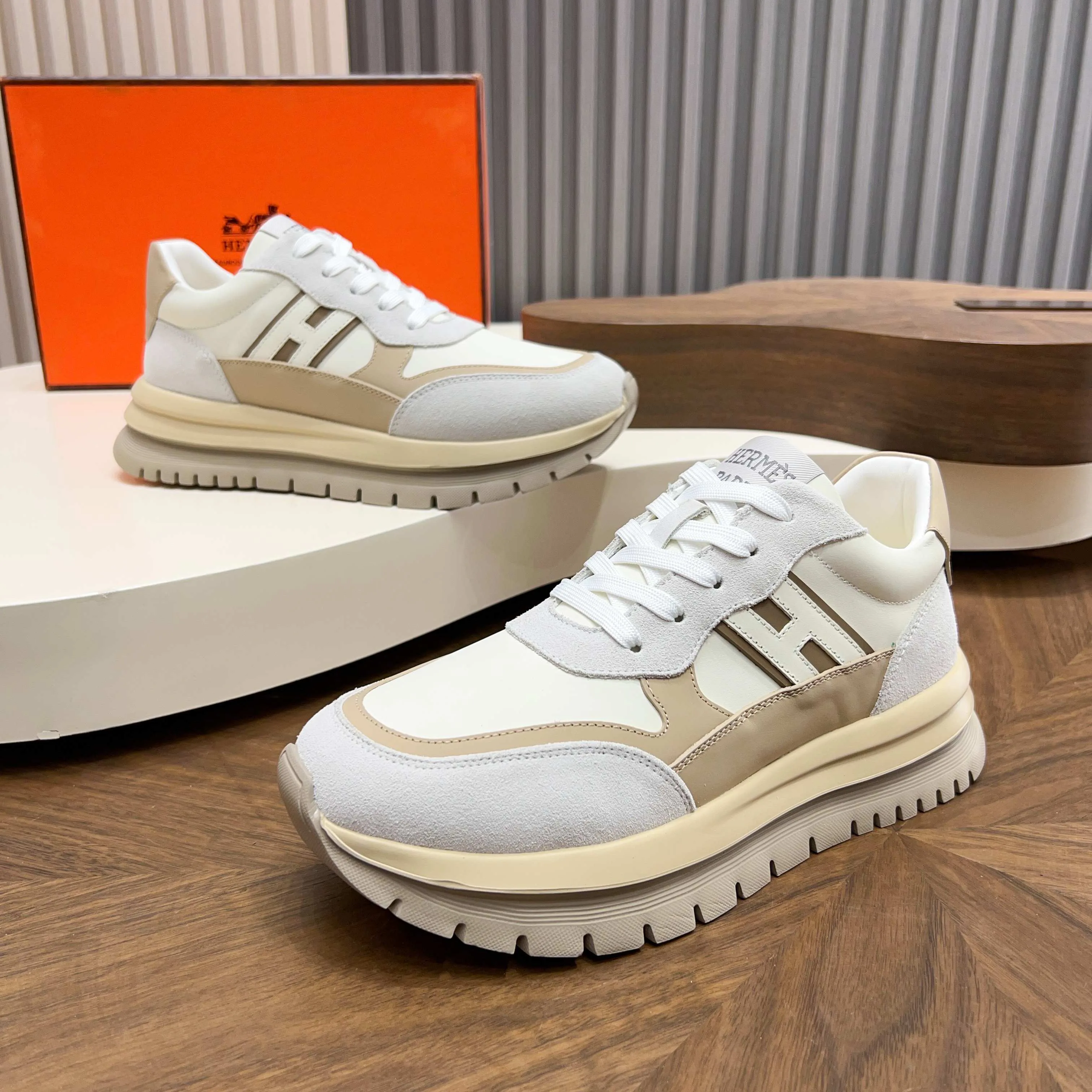 Кроссовки Мужские Hermes 2314121