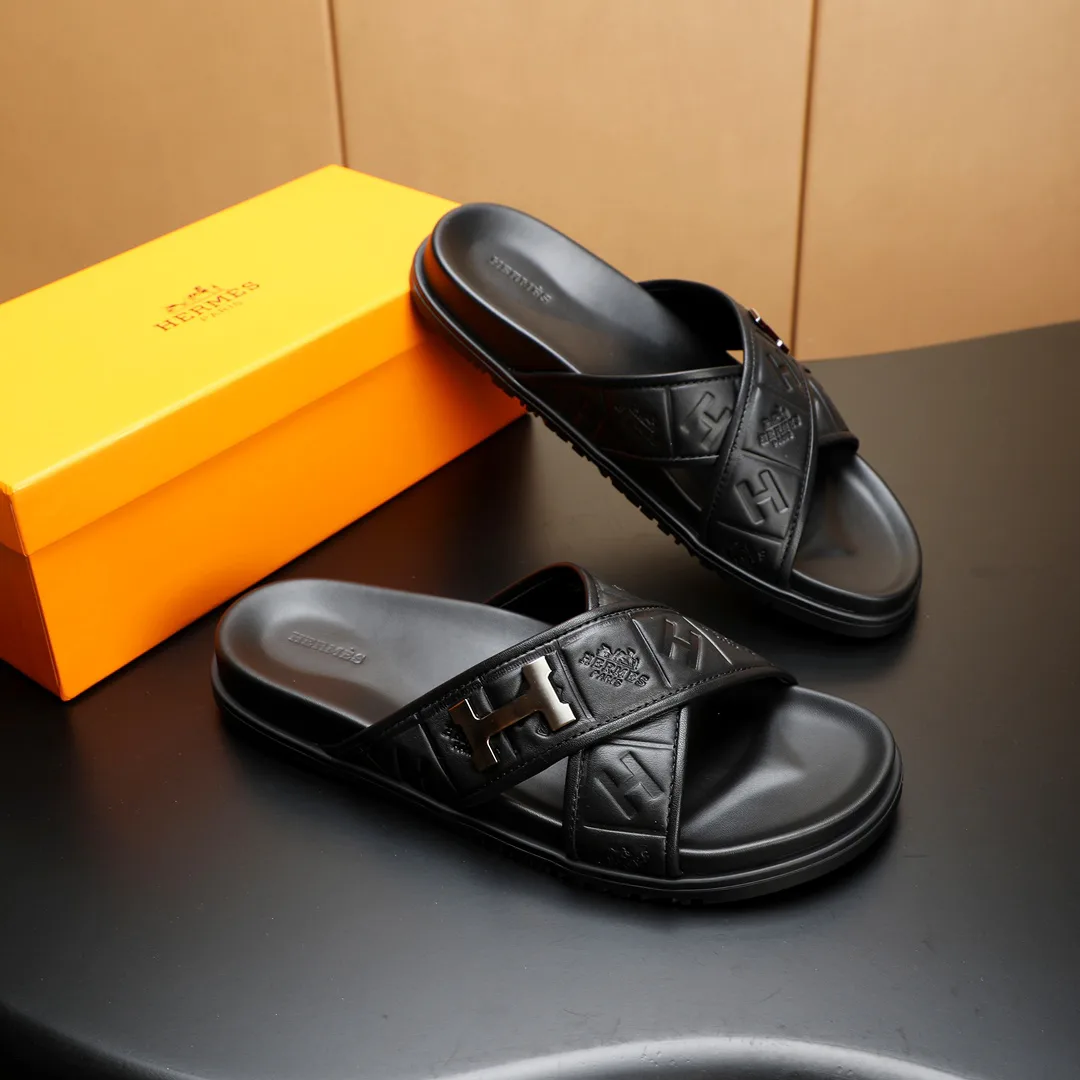 Шлепанцы Мужские Hermes 5519983
