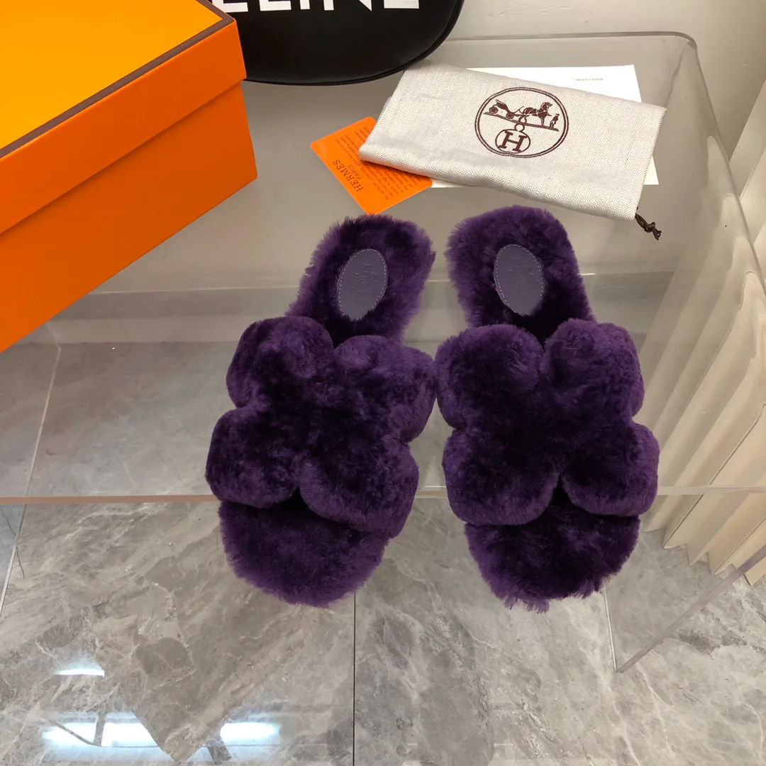 Тапочки Женские Hermes 17977367