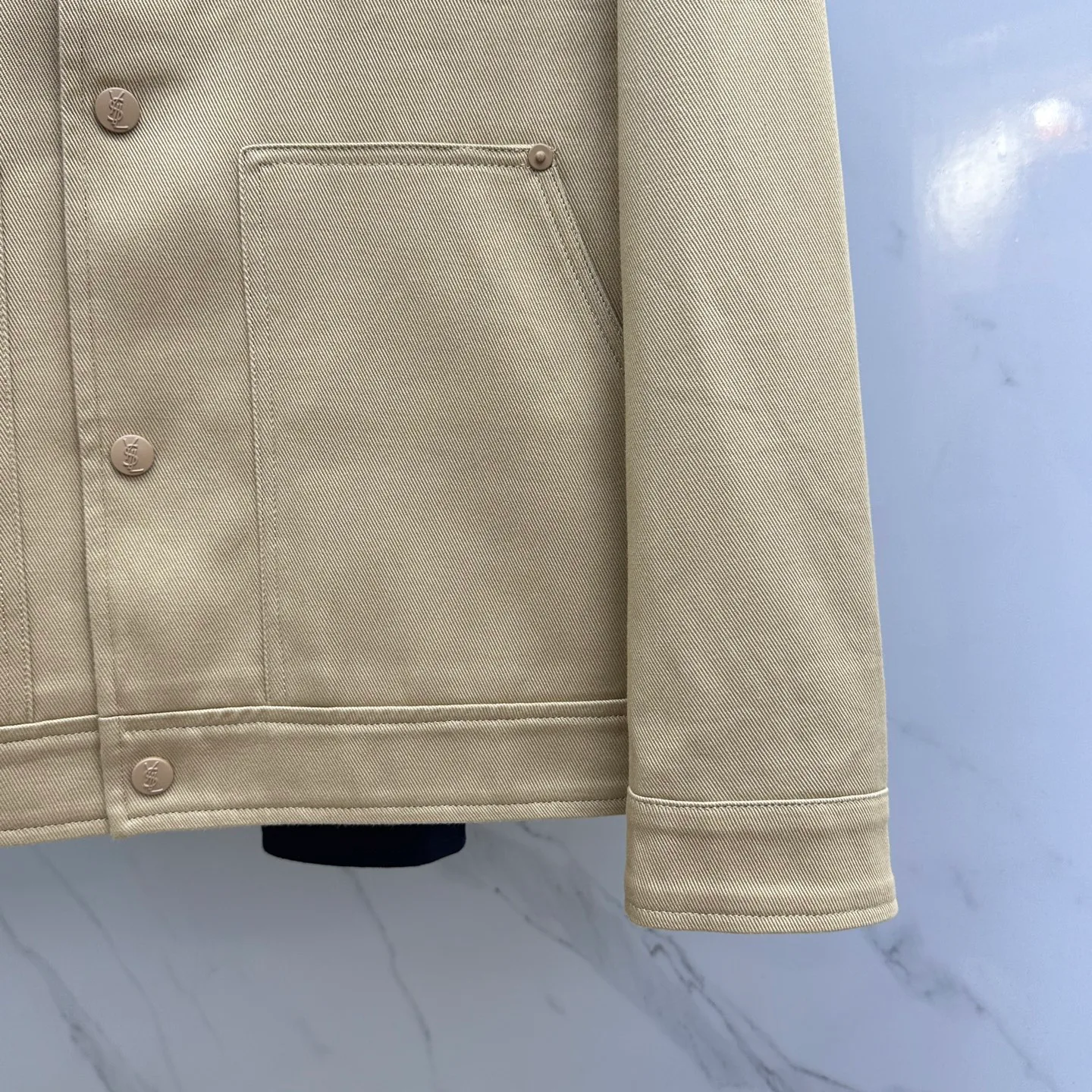 Куртки И Пуховики Мужские Saint Laurent 940684