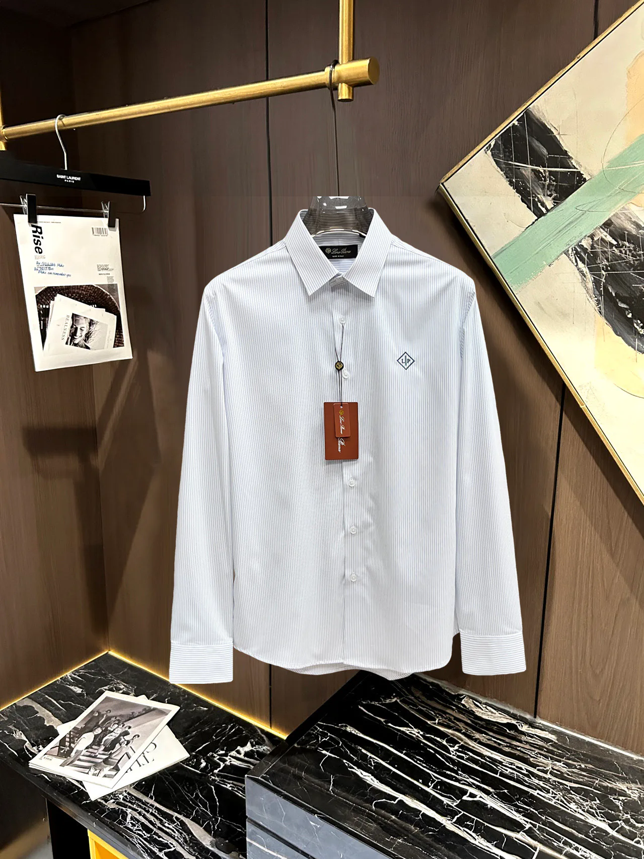 Рубашки Мужские Zegna 11632588