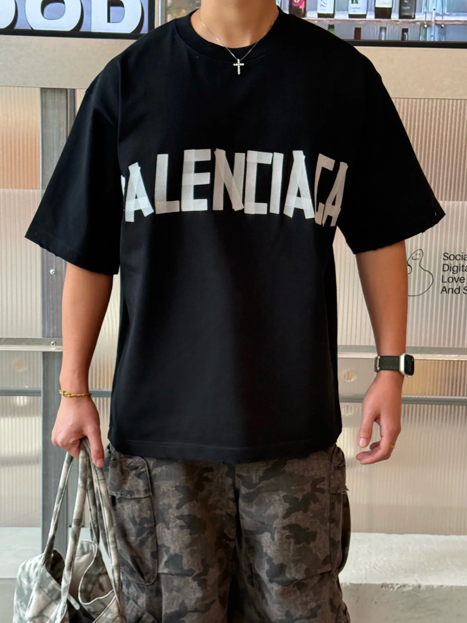 Футболки Мужские Balenciaga 1017