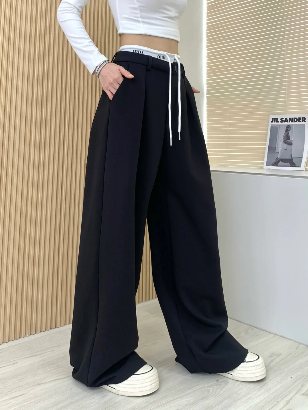 Брюки Женские Miu Miu 18199263