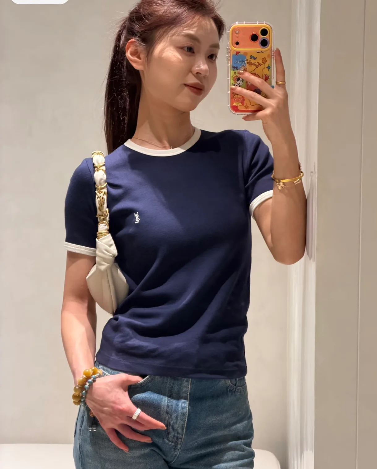 Футболки Женские Saint Laurent 12941147